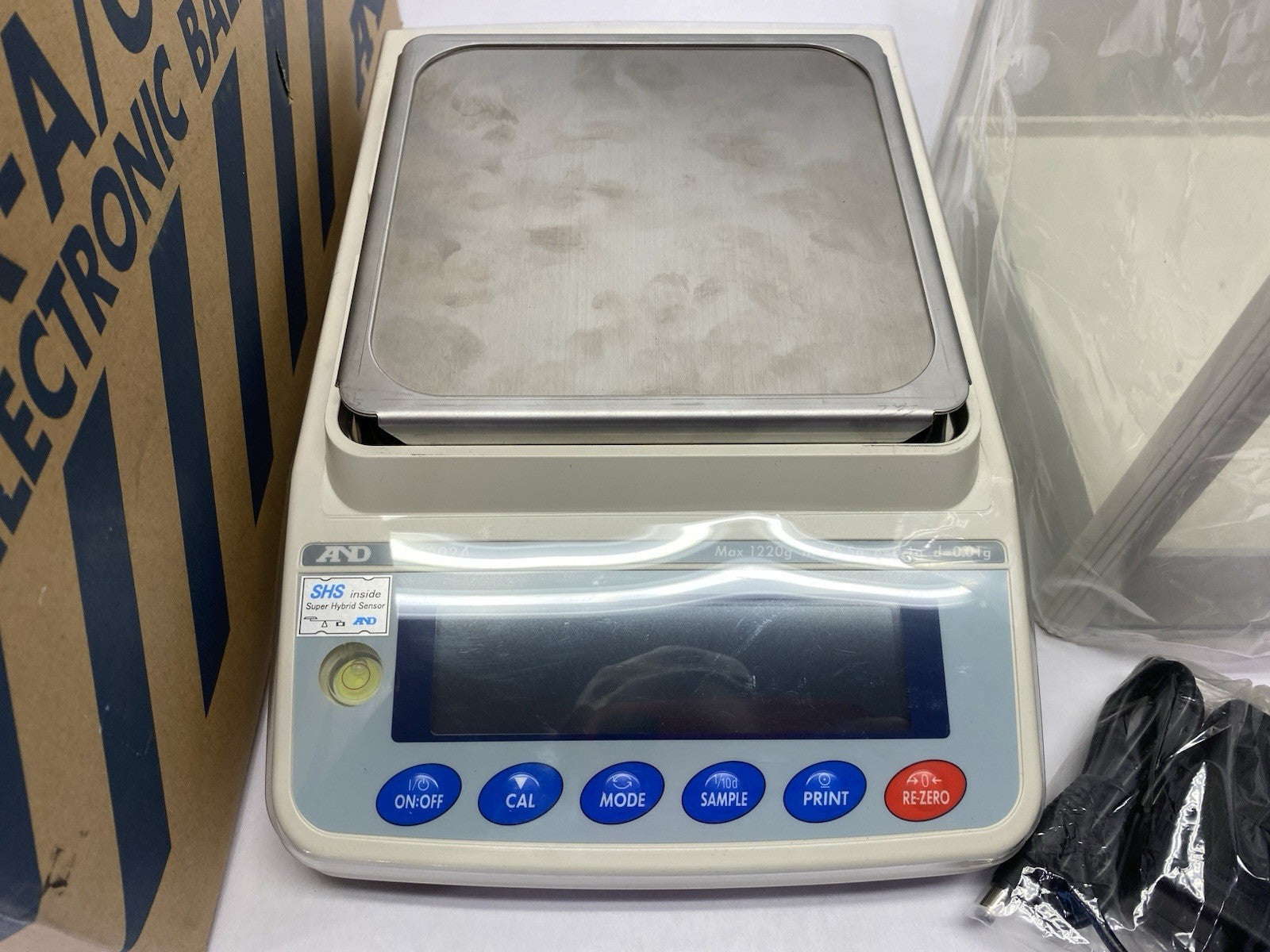GF1202A | AND Weighing Apollo Precision Balance 1200g x 0.01g Ext. Calibration - Used - Maverick Industrial Sales