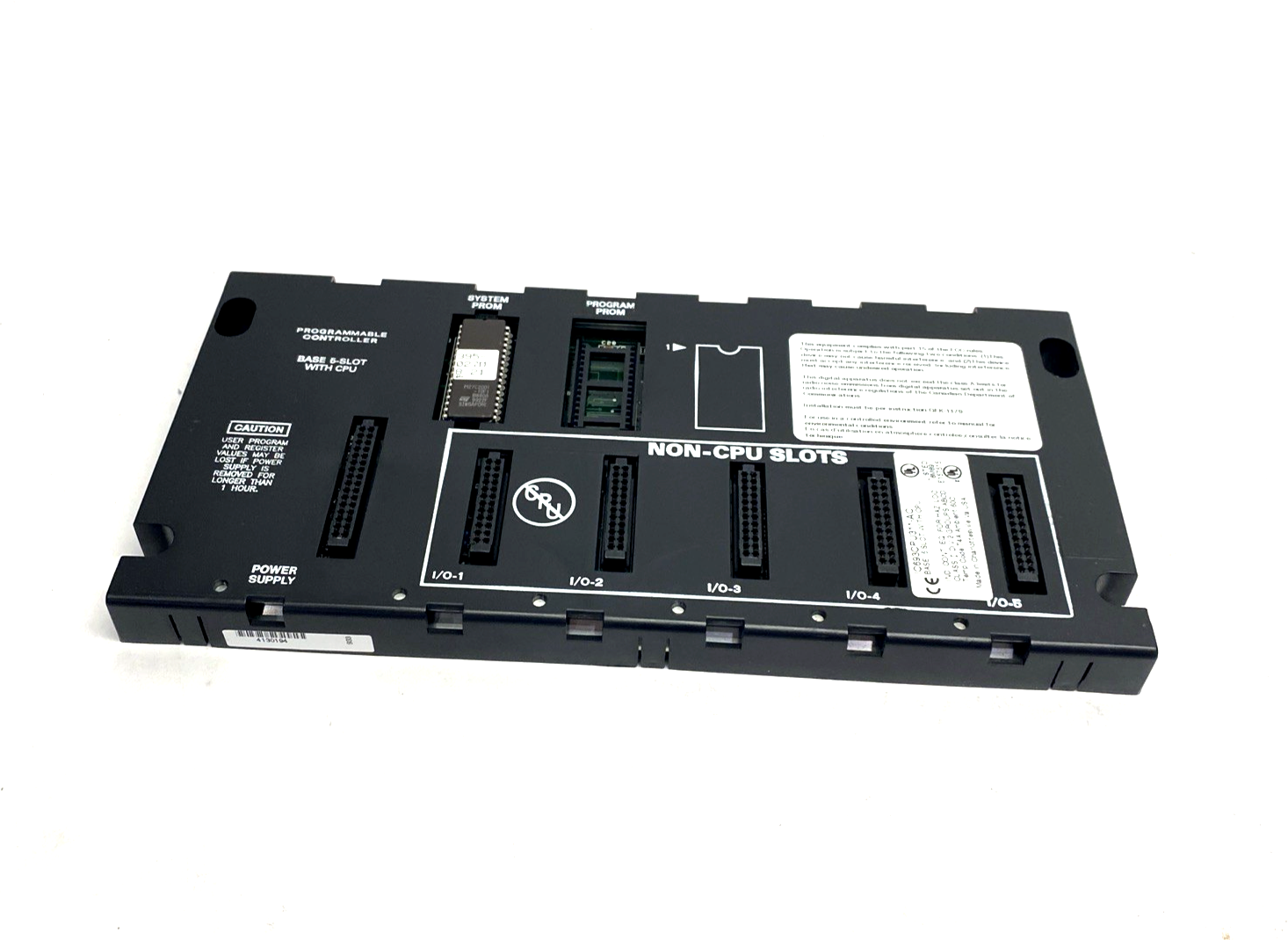 GE Fanuc IC693CPU311-AC Programmable Controller 5-Slot Base Module With CPU - Maverick Industrial Sales