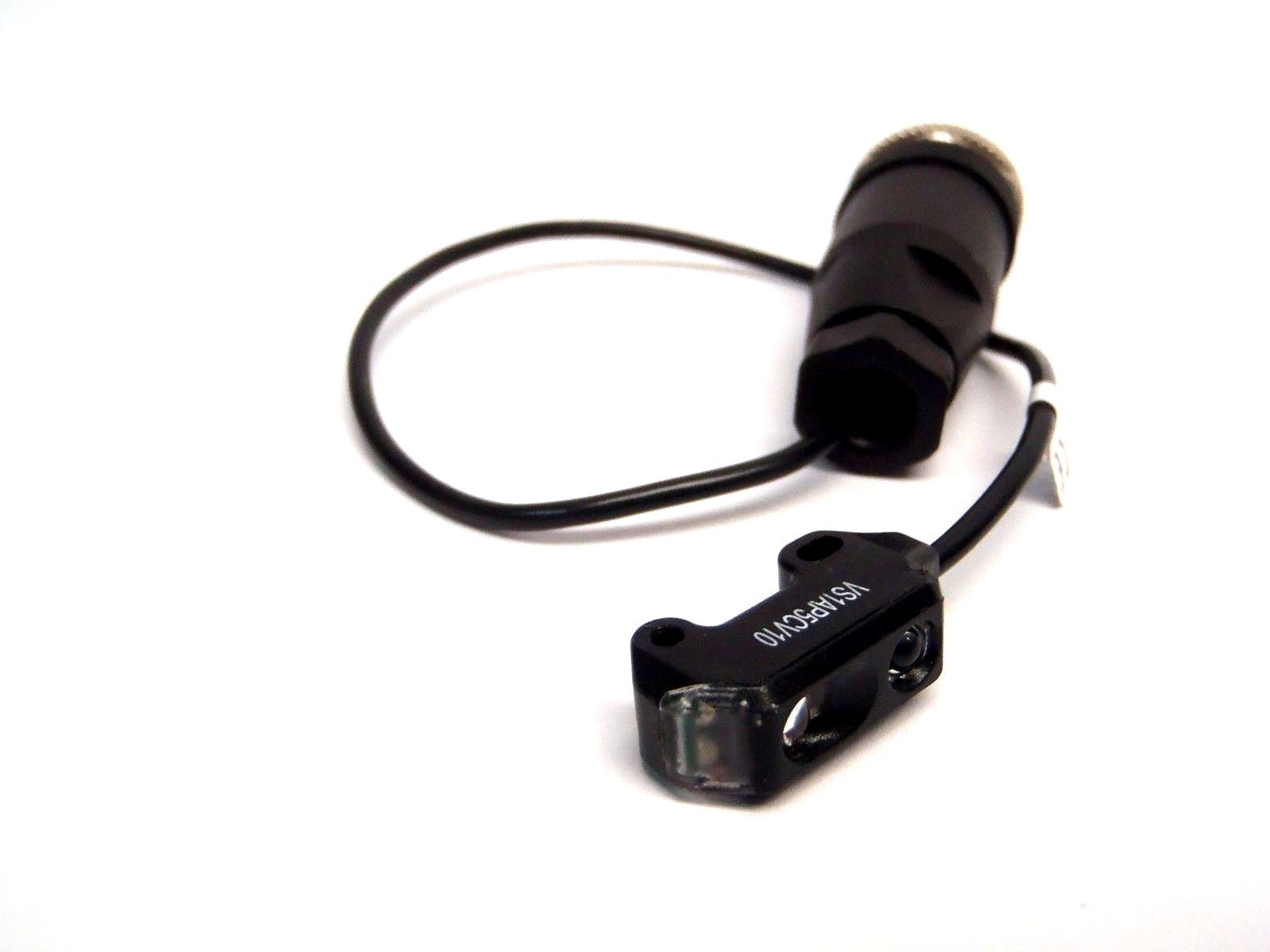 Banner VS1AP5CV10 Photoelectric Sensor 1' Cable 10-30VDC w/ Male M12 Connector - Maverick Industrial Sales