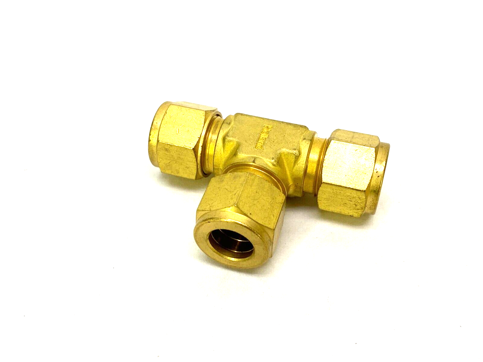 Swagelok B-810-3 Brass Compression Union Tee Fitting 1/2" Tube OD - Maverick Industrial Sales