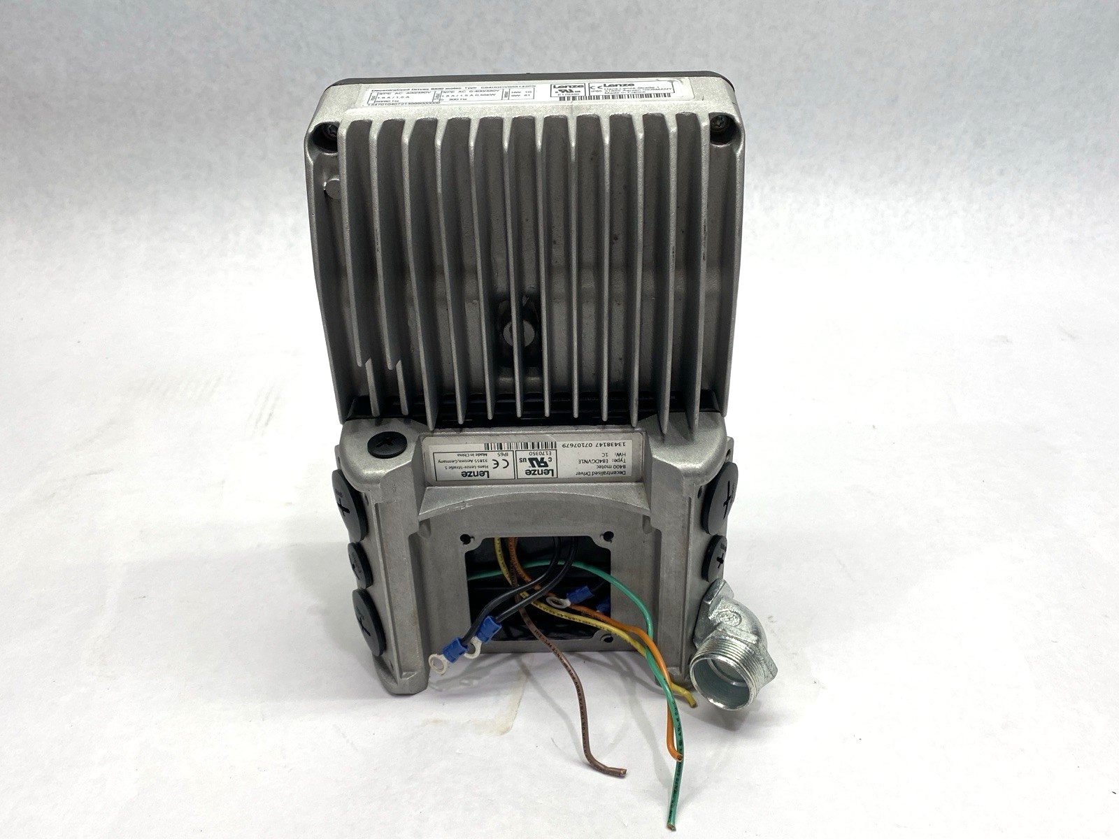 Lenze E84DGDVB55142PS Decentralized Drive w/ E84DGVN1E 8400 motec - Maverick Industrial Sales