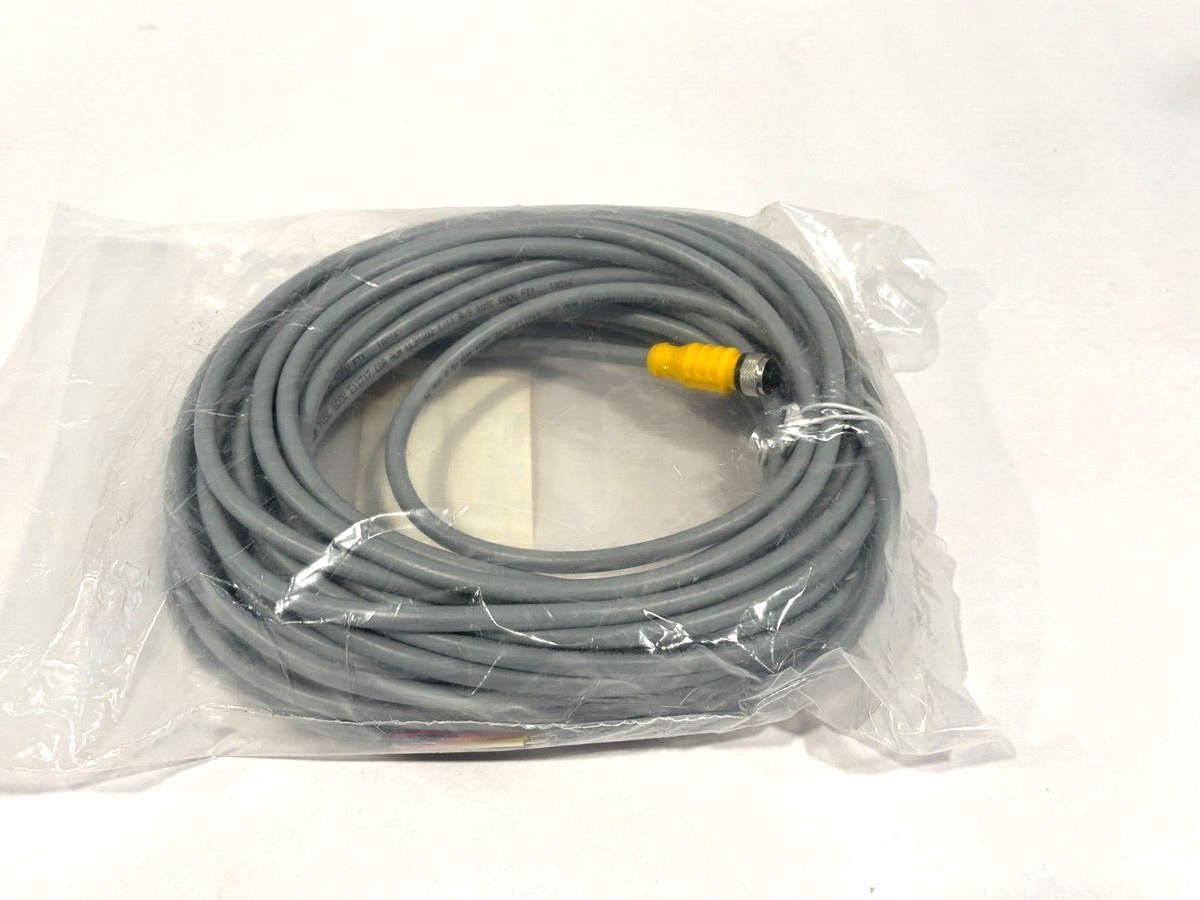 RKS 8T-15 | Turck Eurofast Cable Cordset, M12 Female, U0890-01, 4616M - New - Maverick Industrial Sales