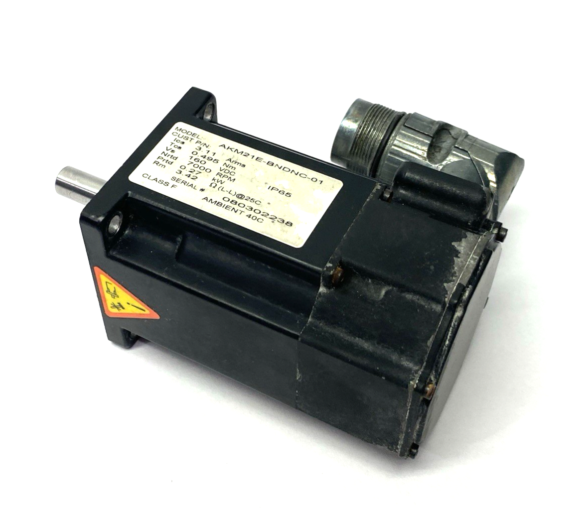 Kollmorgen Danaher Motion AKM21E-BNDNC-01 Servo Motor 3-Phase 3.11Arms 7000rpm - Maverick Industrial Sales