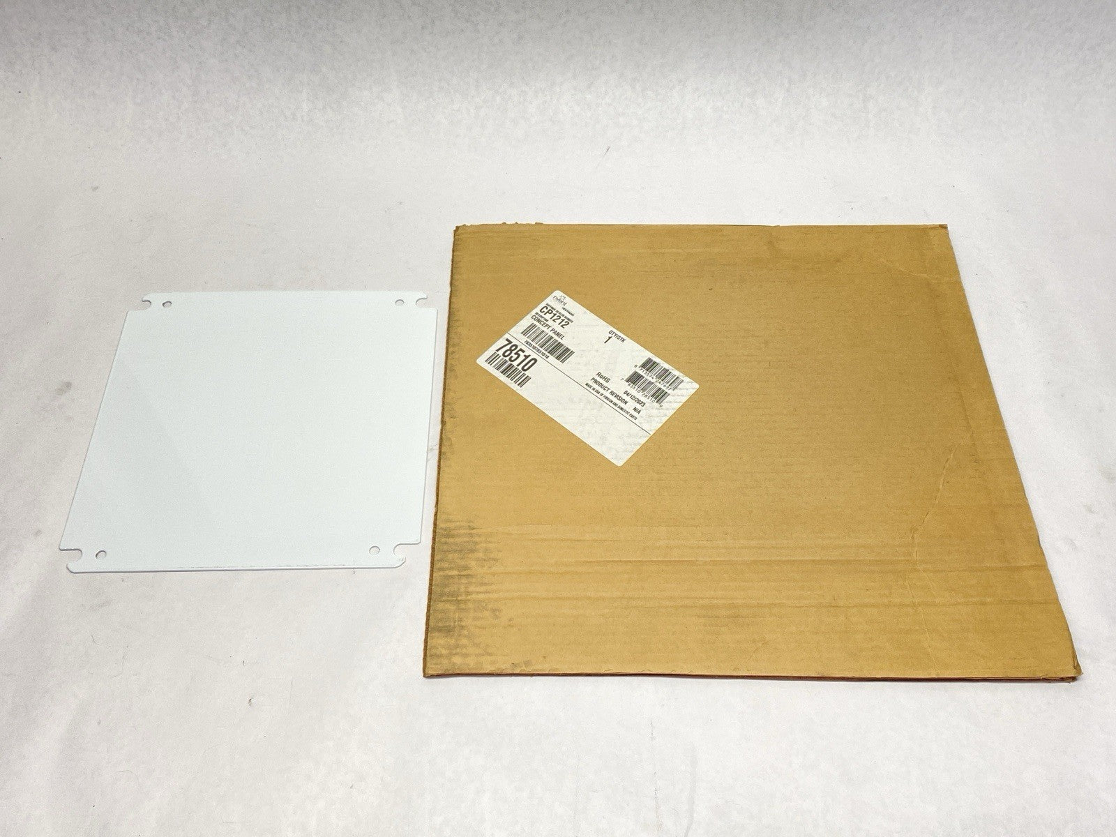 CP1212 | Hoffman nVent Concept Panel Fits 12" x 12" - New – Open box - Maverick Industrial Sales