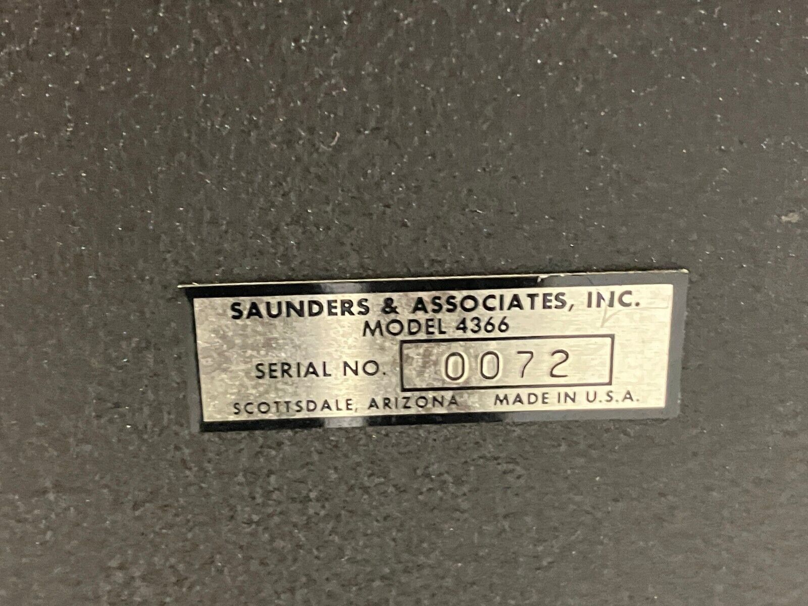 Saunders & Associates 4366 Temperature Test Chamber 2255 Controller - Maverick Industrial Sales