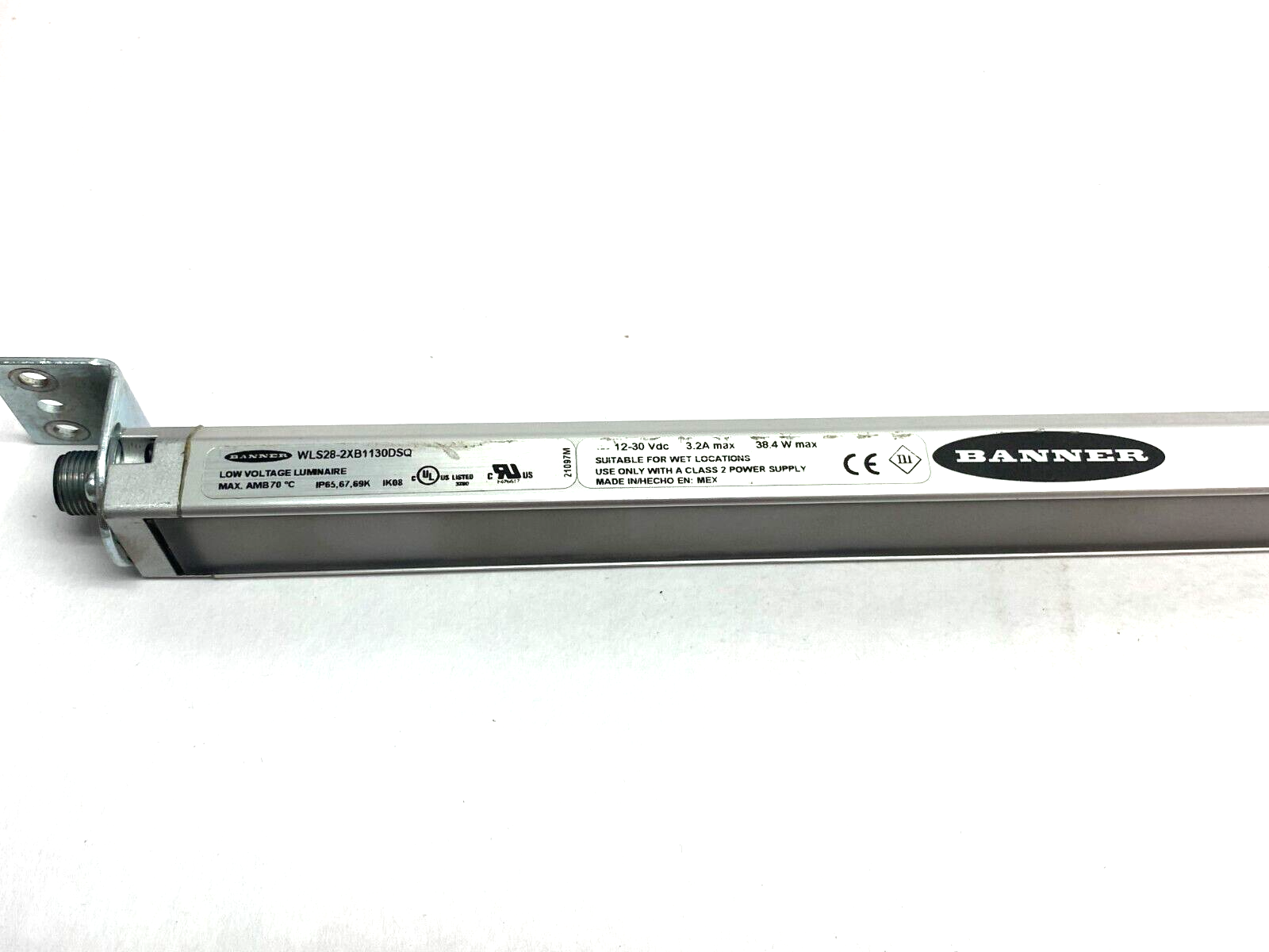 Banner WLS28-2XB1130DSQ Luminaire Work Light Strip Low Voltage 12-30VDC 3.2A - Maverick Industrial Sales