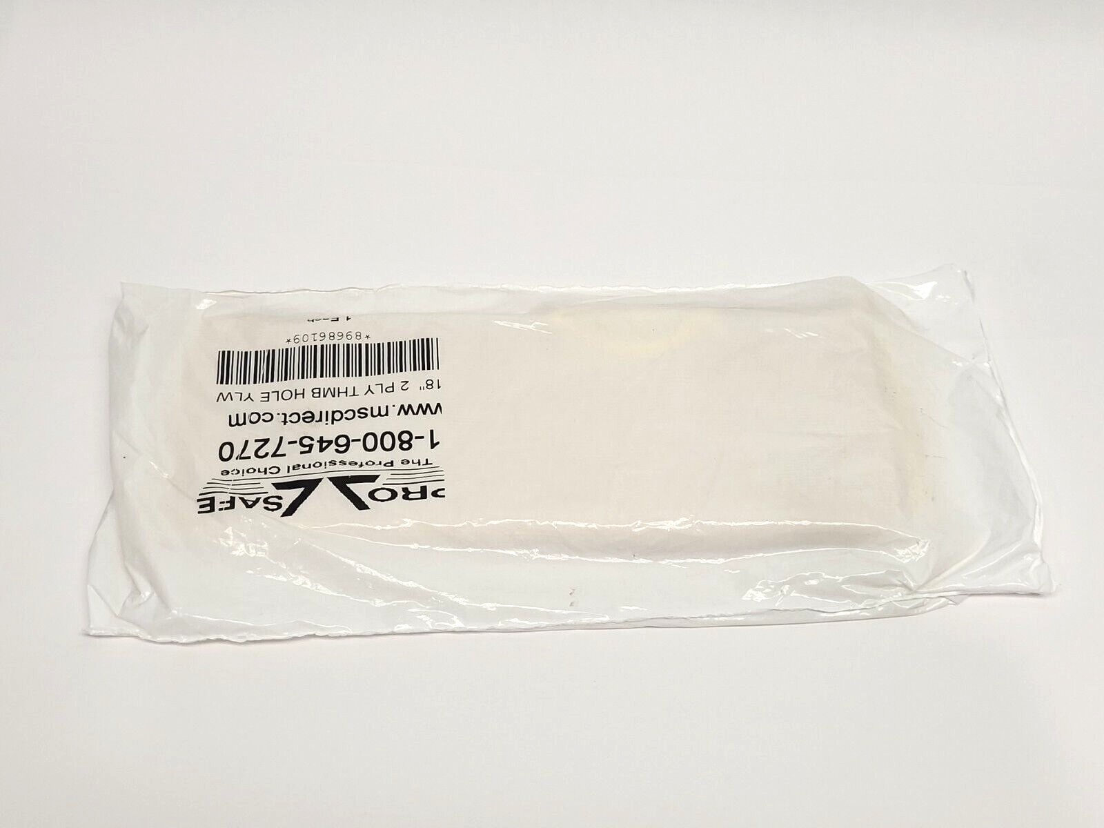 Pro Safe 89686109 Thumb Hole Yellow Sleeve 18" LOT OF 2 - Maverick Industrial Sales