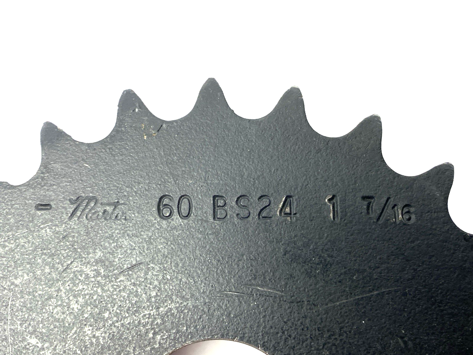 60BS24 1 7/16 | Martin Finished Bore Roller Chain Sprocket 24 Teeth SHELFWARE - New – Open box - Maverick Industrial Sales