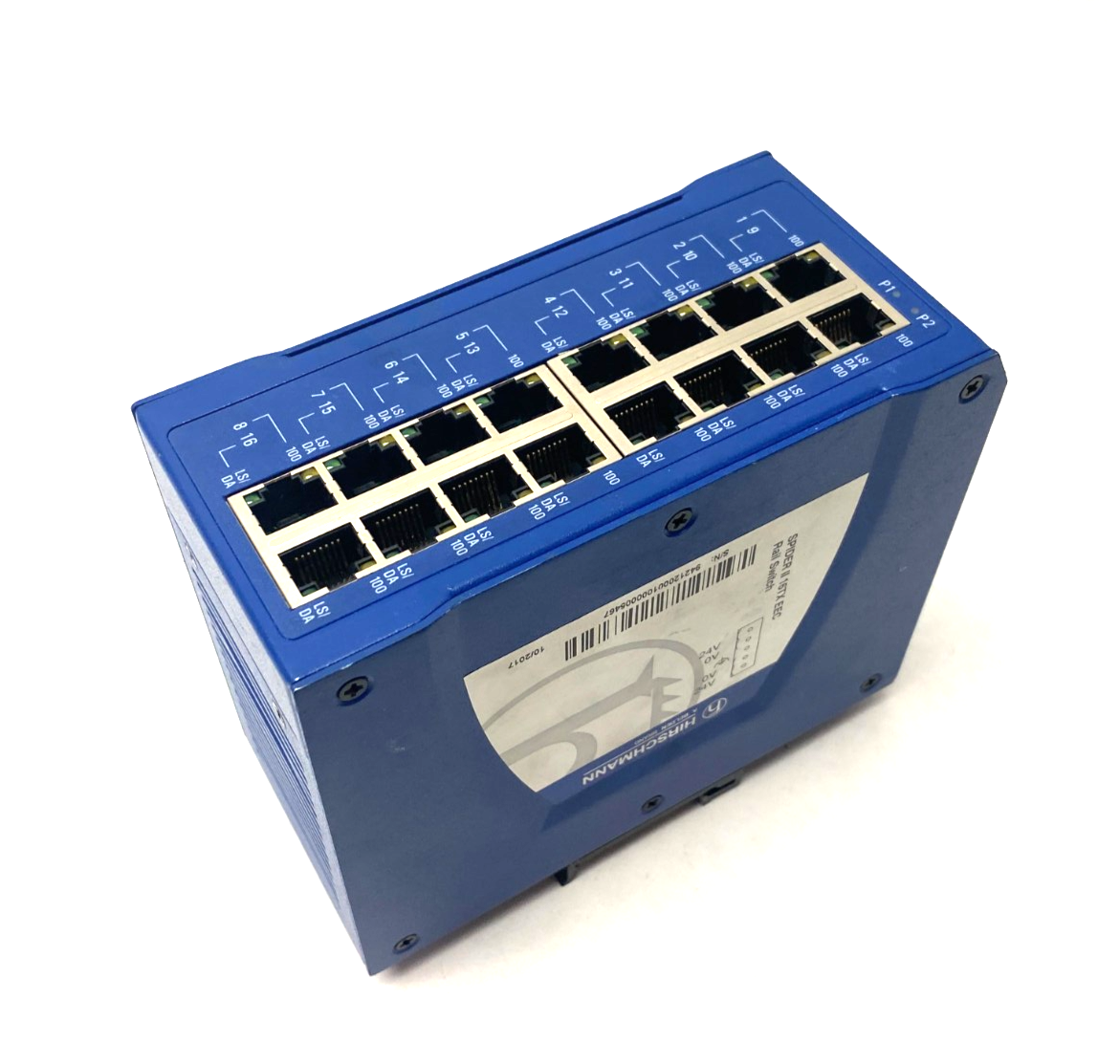 Hirschmann SPIDER II 16TX EEC Industrial Ethernet Rail Switch - Maverick Industrial Sales