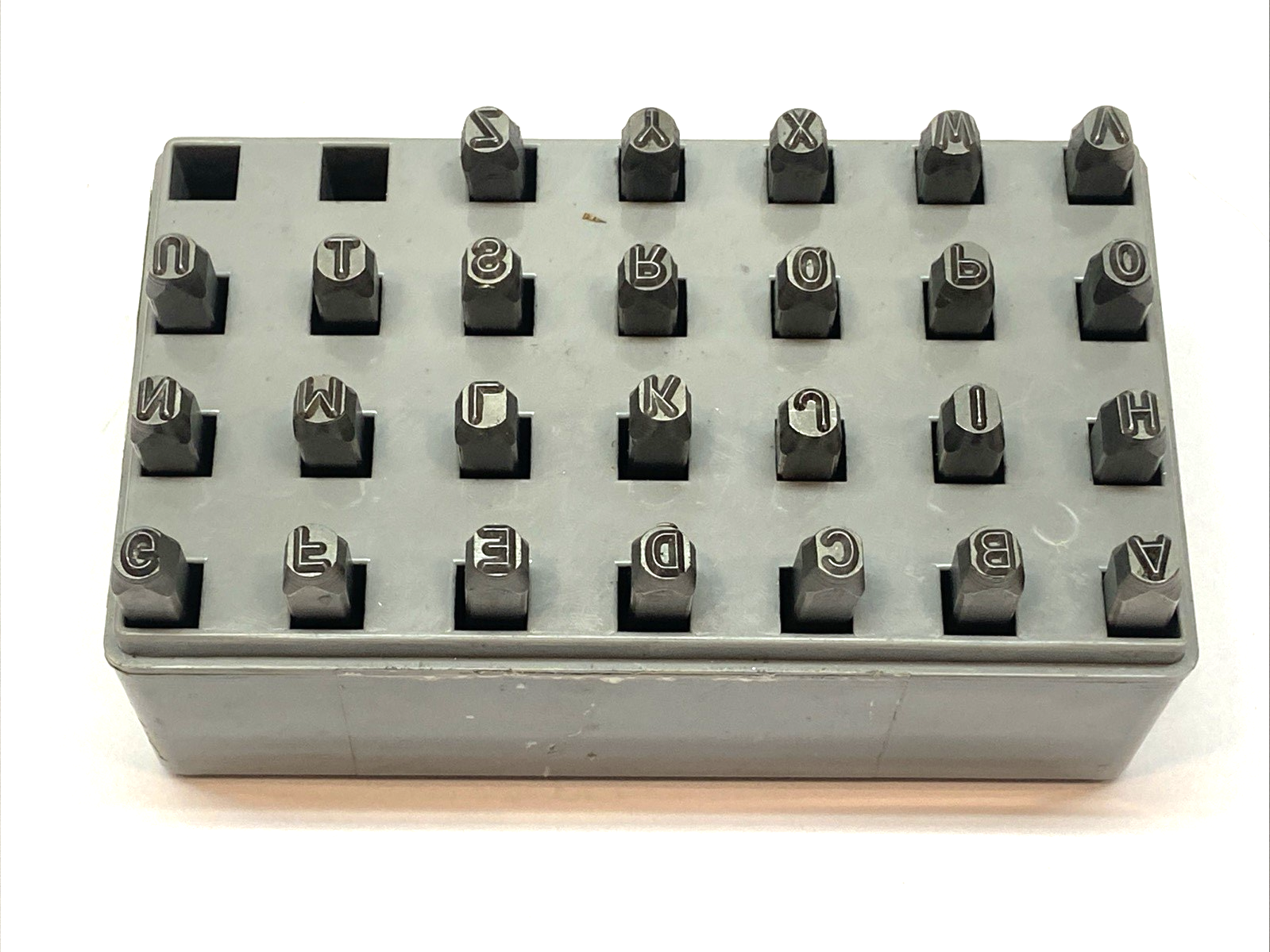 CH Hanson 20337 Letter Steel Stamp Set A-Z 3/16" Hand Ground Letters SET OF 26 - Maverick Industrial Sales