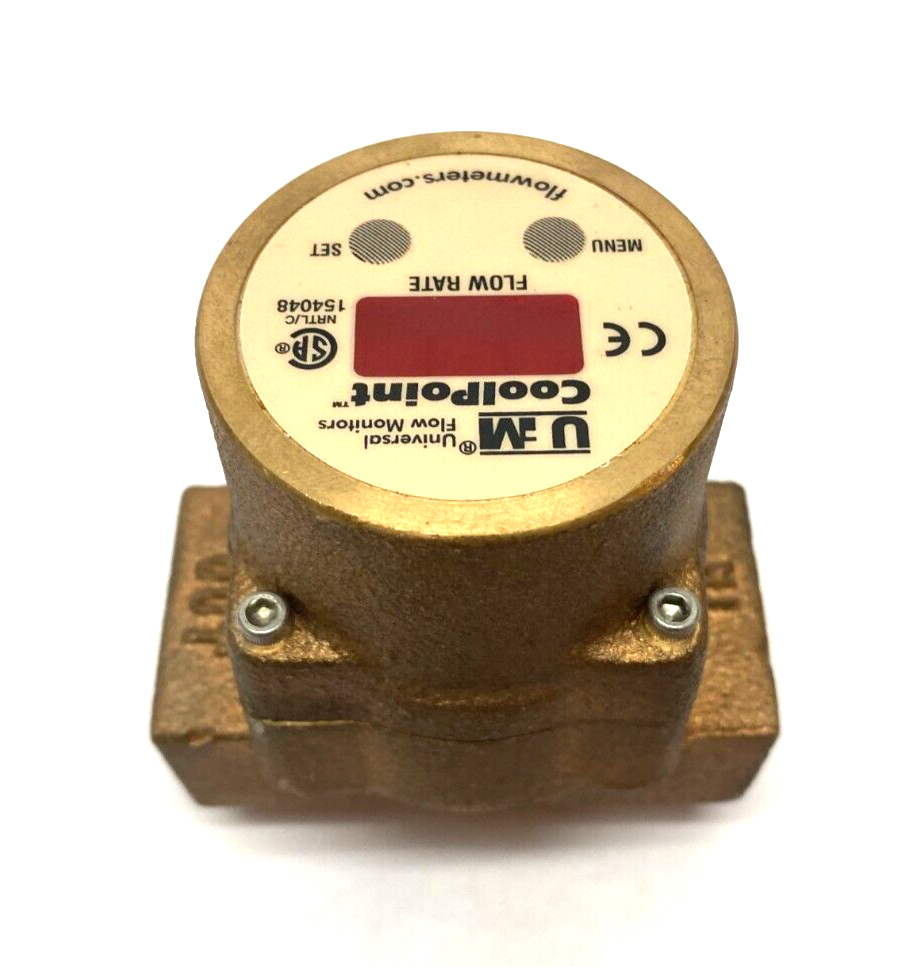 CP2-M1T1C1 | Universal Flow Monitors CoolPoint Digital Flow Rate Monitor 4-Pin - New – Open Box - Maverick Industrial Sales