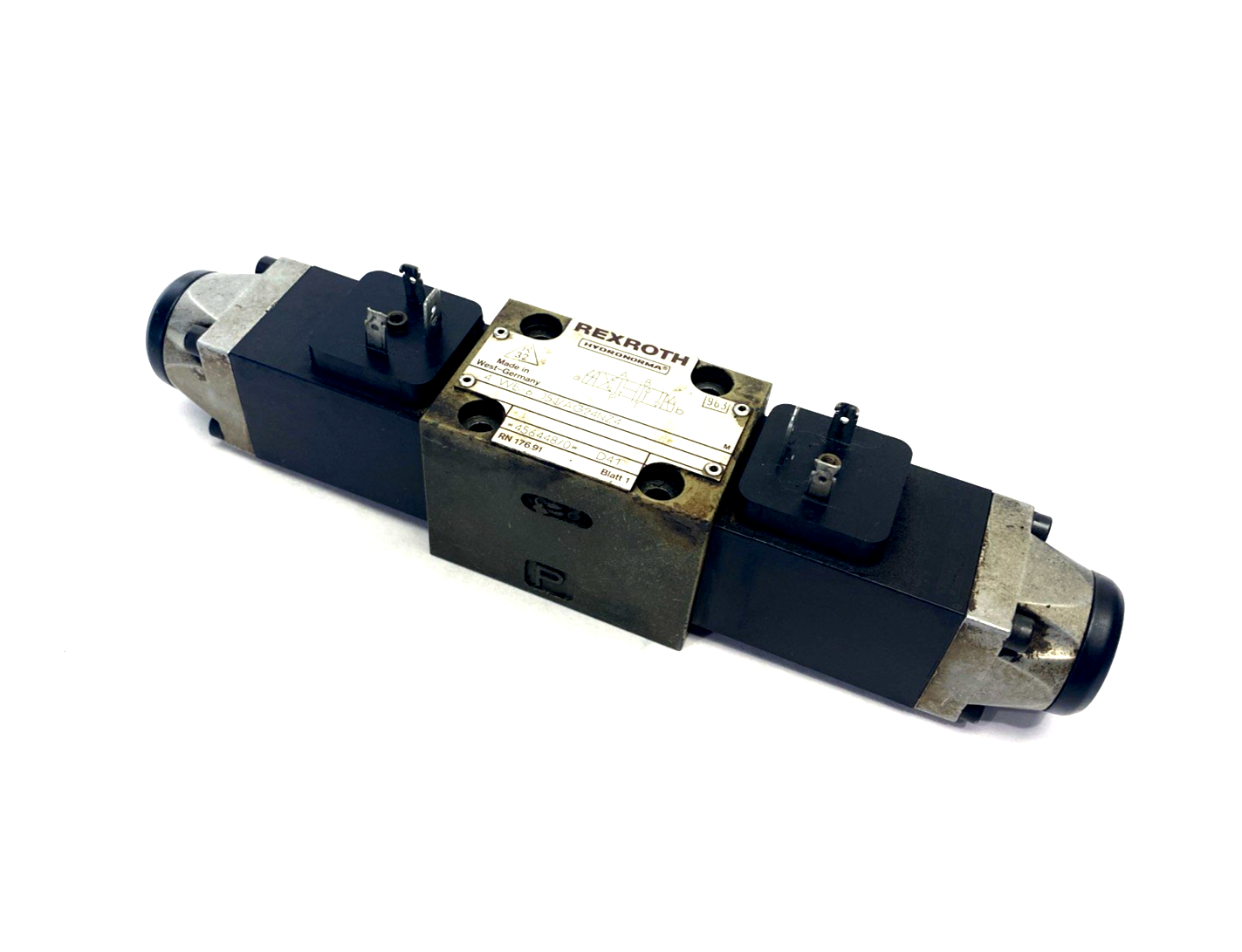 Rexroth 4 WE 6 J51/AG24NZ4 Hydronorma Directional Valve - Maverick Industrial Sales
