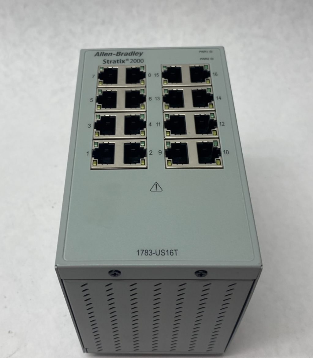 Allen Bradley 1783-US16T Ser. B Stratix 2000 Unmanaged Ethernet Switch 16-Port - Maverick Industrial Sales
