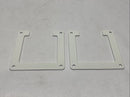 Hoffman Wireway Joining Plates 3-3/4" x 3-3/4" White LOT OF 2 - Maverick Industrial Sales