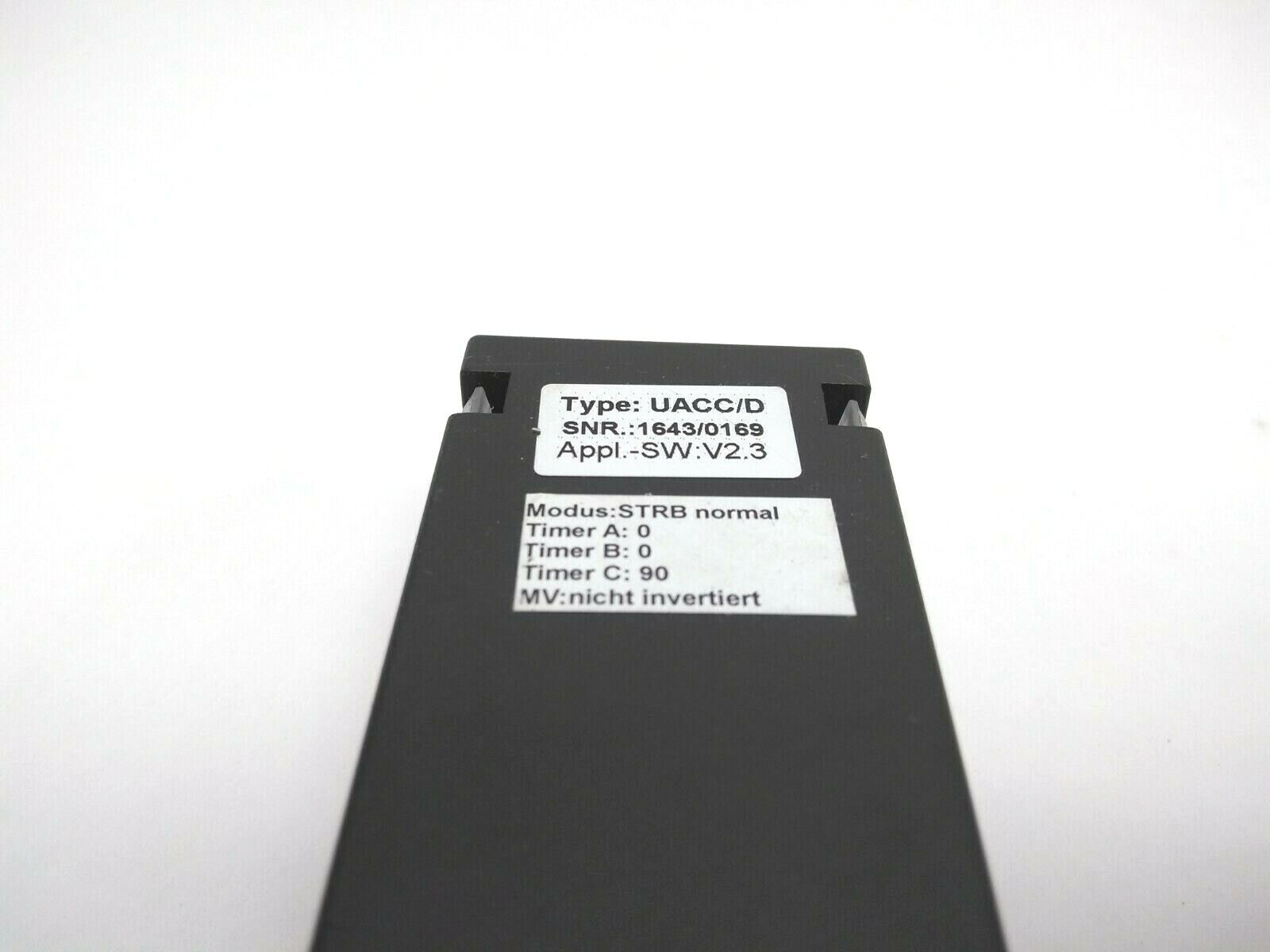 KNAPP UACC/D SW V2.3 Nicht Invertiert Control STRB Normal - Used - Maverick Industrial Sales