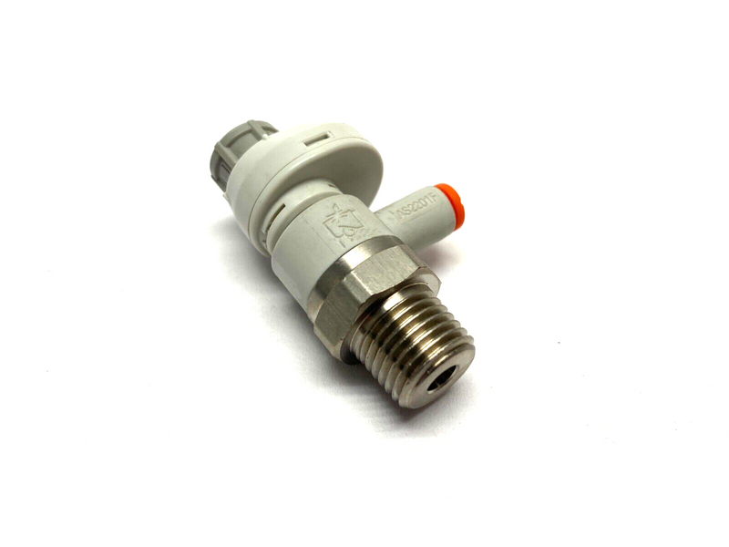 SMC AS2201FS-N02-03 Speed Control Fitting w/ Scale 1/4" NPT Thread 5/32" OD Tube - Maverick Industrial Sales