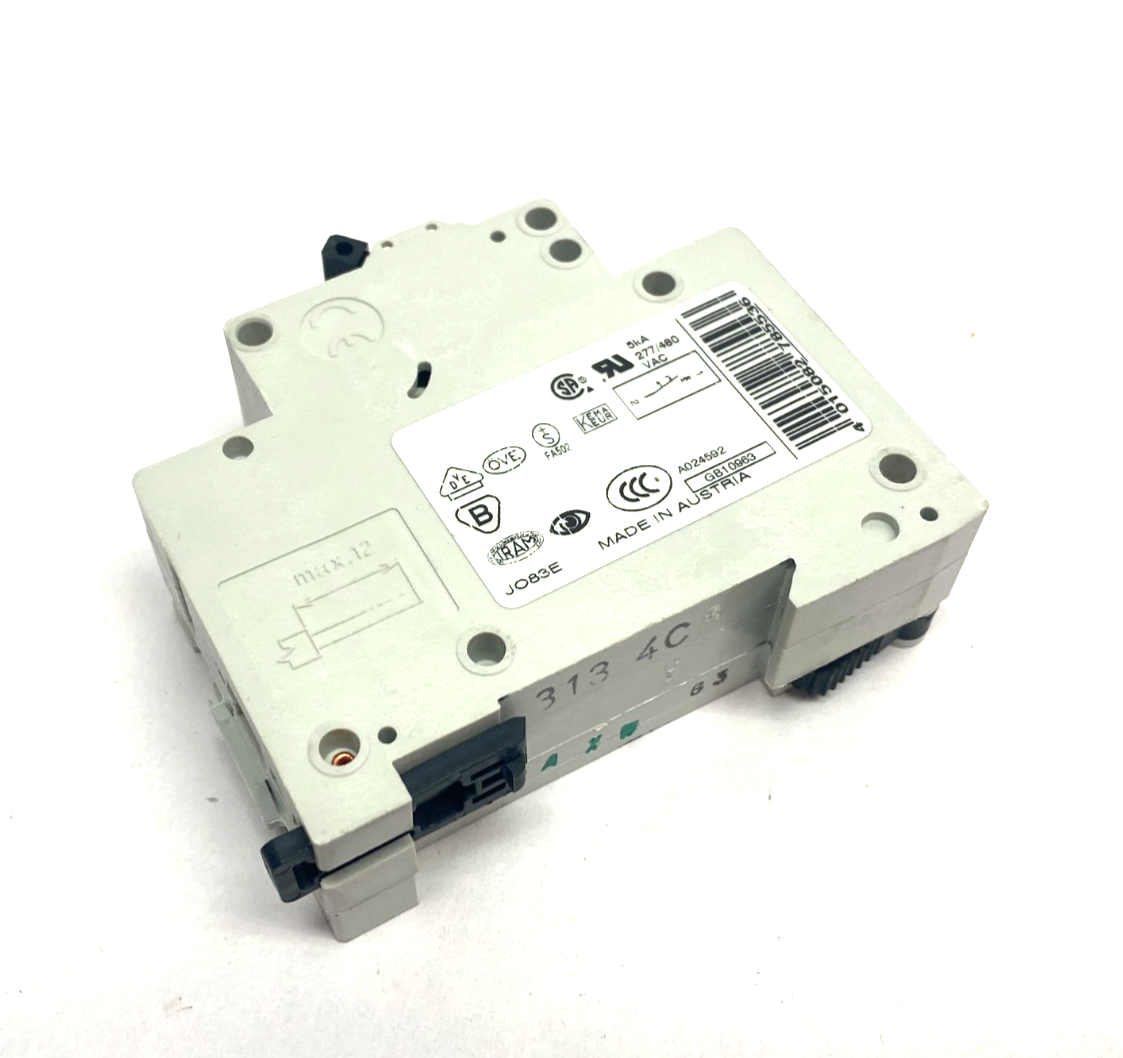 278553 | Eaton Moeller Circuit Breaker FAZ-C4/1 Xpole/xEffect w/ FAZ-XHI11 - Used - Maverick Industrial Sales