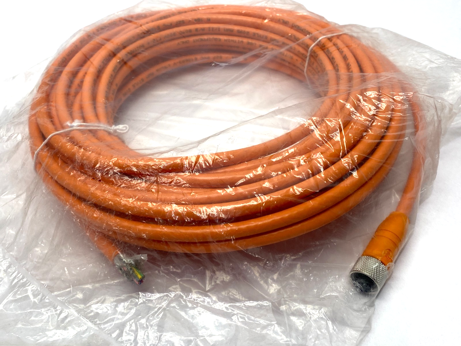 C-M12F08-08X025PV15,0-GA-077753 | Euchner Connecting Cable M12 8-Pin 15m 077753 - New - Maverick Industrial Sales