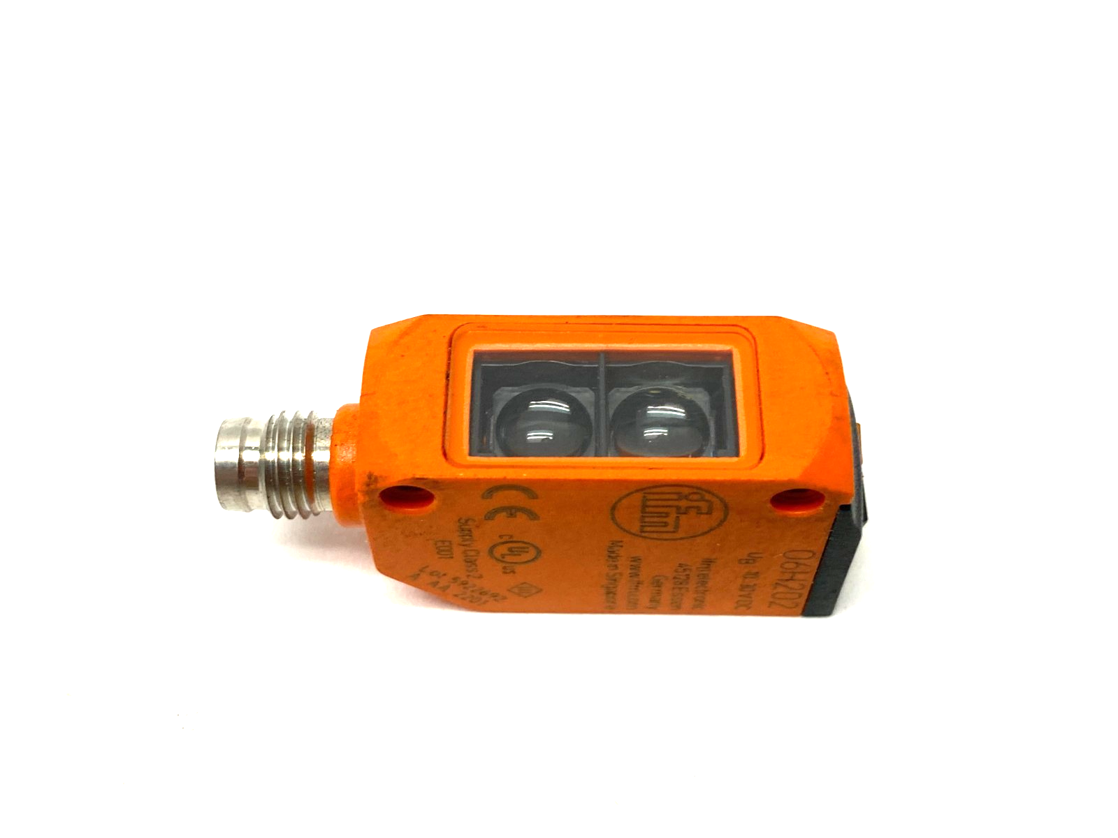 Ifm O6H202 Diffuse Reflection Sensor w/ Background Suppression O6H-FPKG/AS/3P - Maverick Industrial Sales
