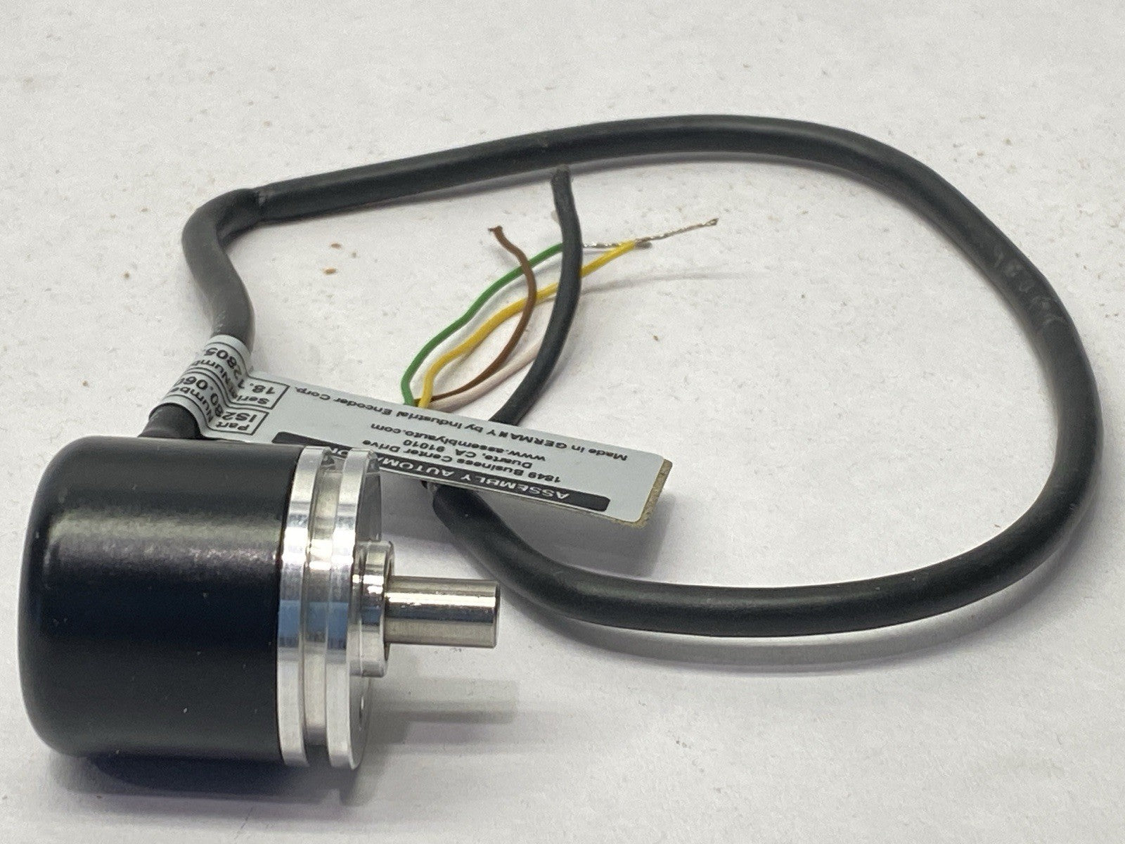 Assembly Automation 2002450 Industrial Rotary Encoder IS280.0601R33.00512.S175 - For parts or not working - Maverick Industrial Sales