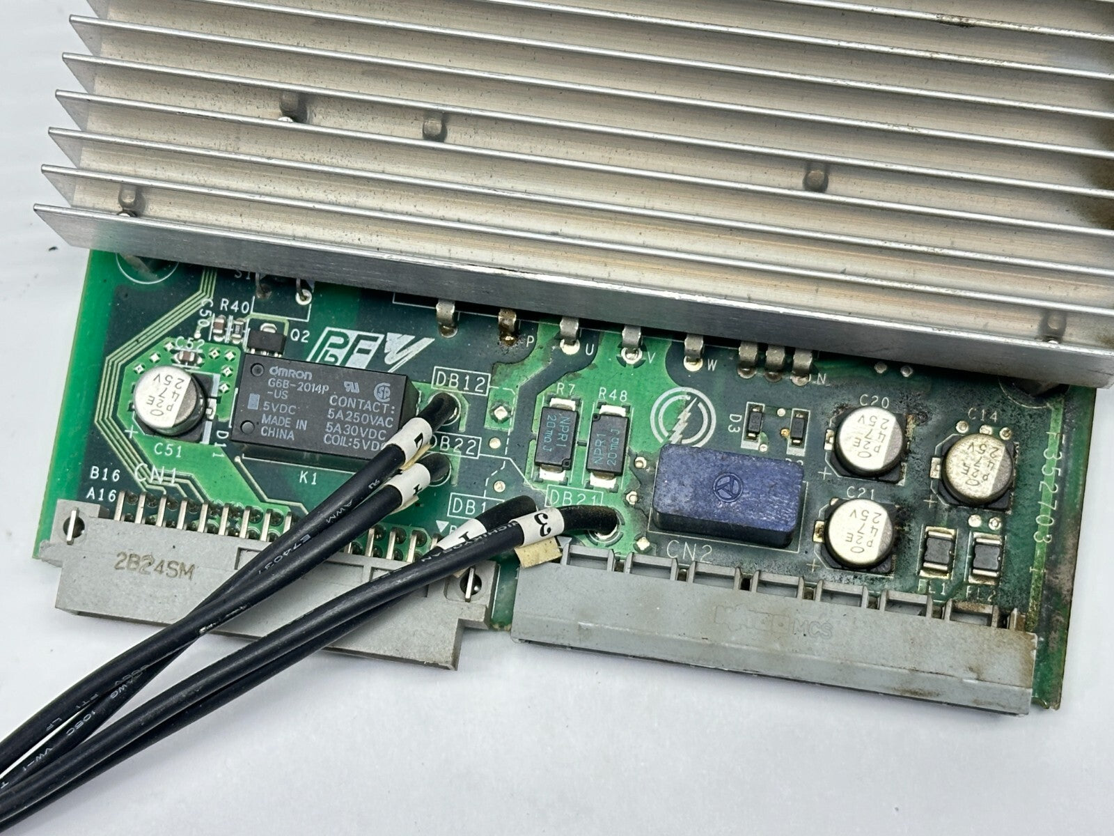 Yaskawa Electric JUSP-SU169AA Rev B AC Servo Drive PCB F352703-1 - Maverick Industrial Sales