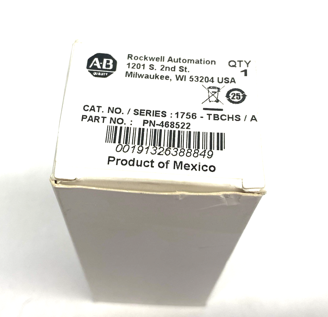 | Allen Bradley 1756-TBCHS Ser. A ControlLogix 36-Pin Terminal Block for PLCs - New – Open box - Maverick Industrial Sales