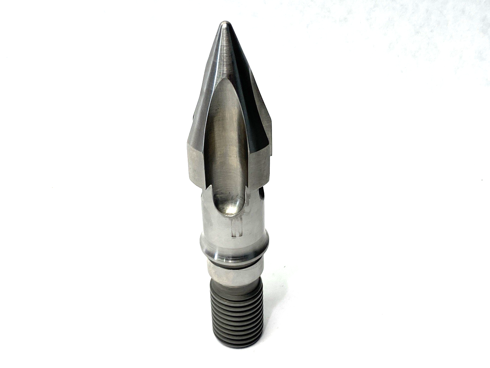 N/A | Injection Mold Screw Tip 35mm Diameter 155mm Overall Length - New – Open box - Maverick Industrial Sales