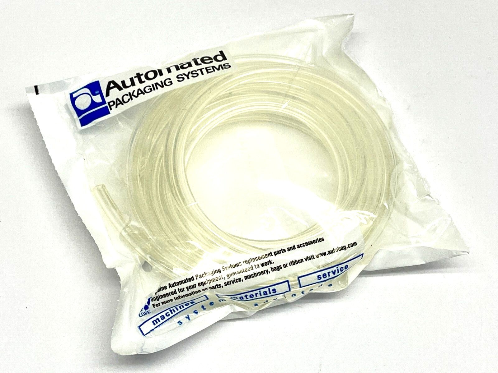 Automated Packaging Systems 21135A1 Urethane 1/8" Clear Hose 144" Length - Maverick Industrial Sales