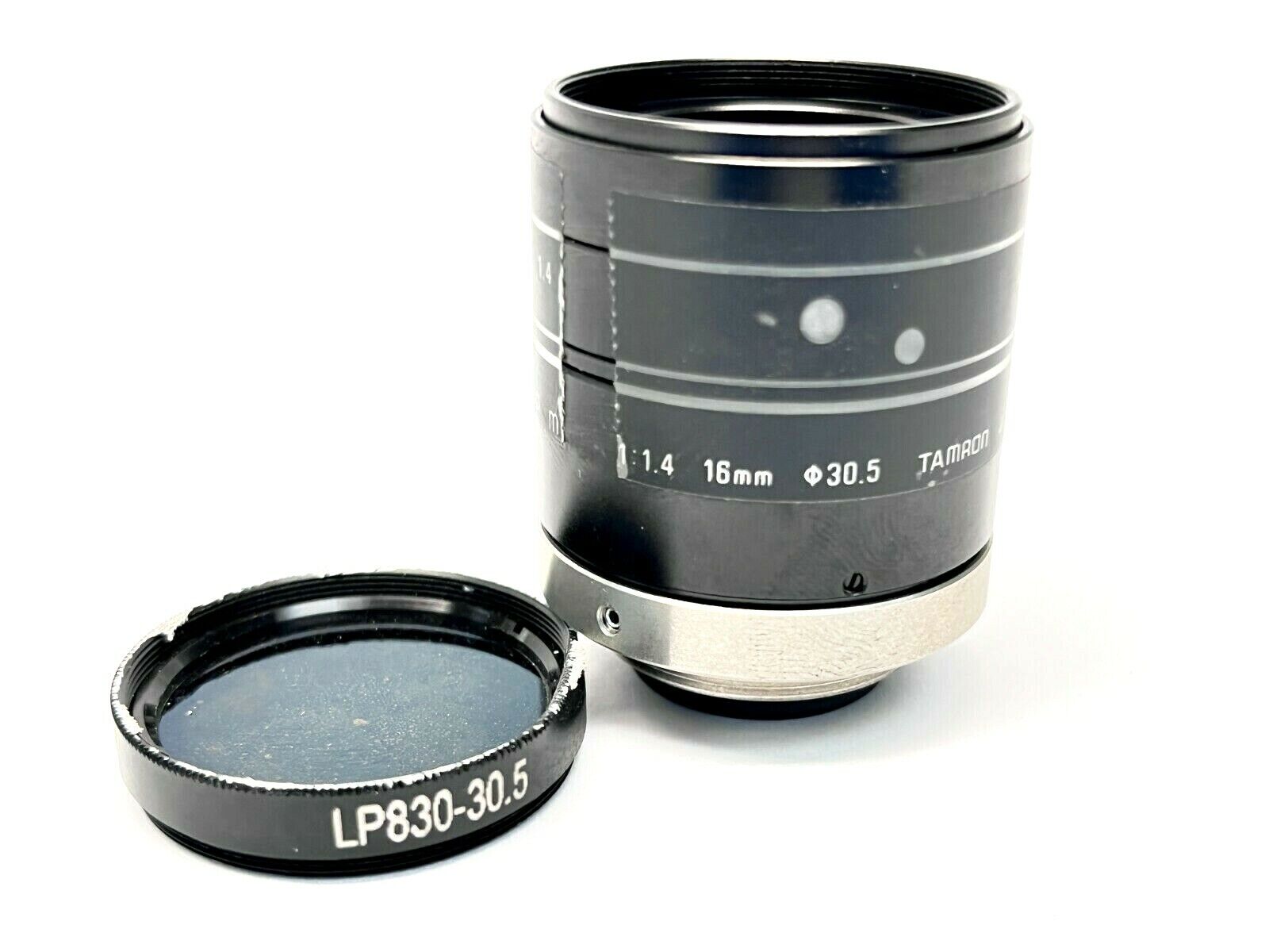 Tamron 23FM16SP Mega-Pixel Industrial Lens w/ LP830-30.5 Near-IR Filter - Maverick Industrial Sales
