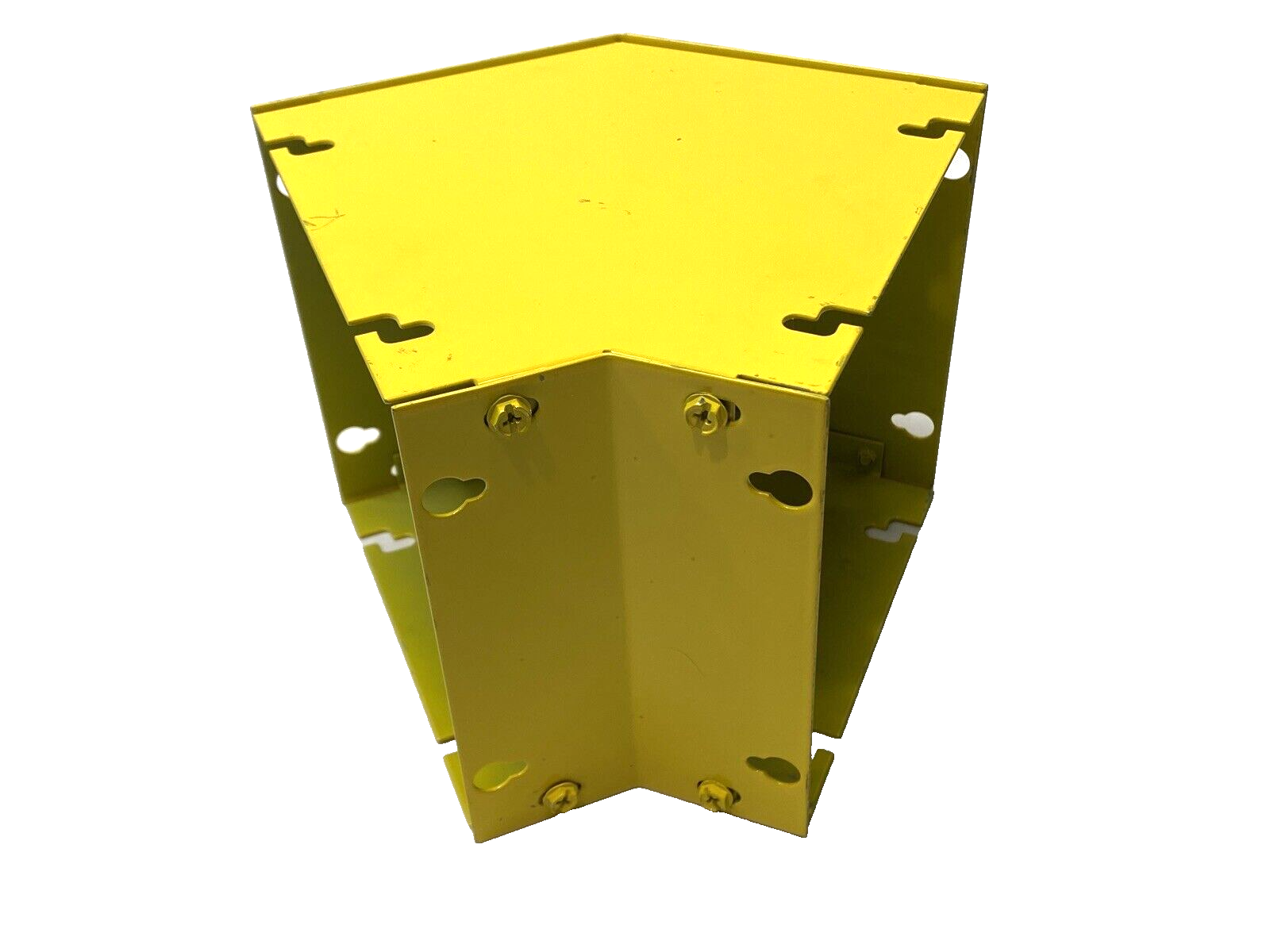 F66G45E | Hoffman Elbow 45-Degree Lay-in Wireway 6" x 6" YELLOW SHELFWARE - New Other - Maverick Industrial Sales