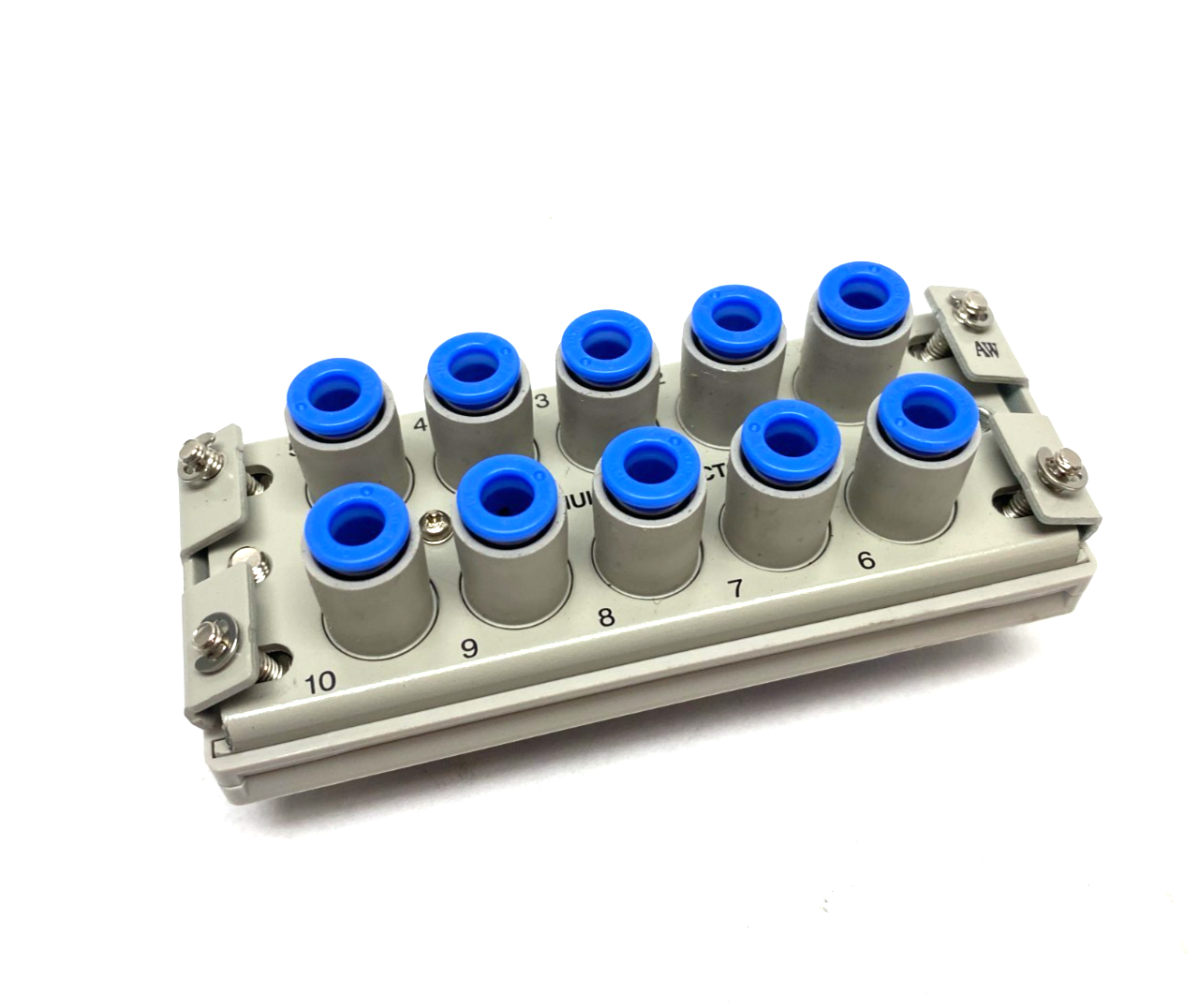 SMC KDM10-06 Multiconnector Pneumatic Manifold 6mm 10-Port - Maverick Industrial Sales