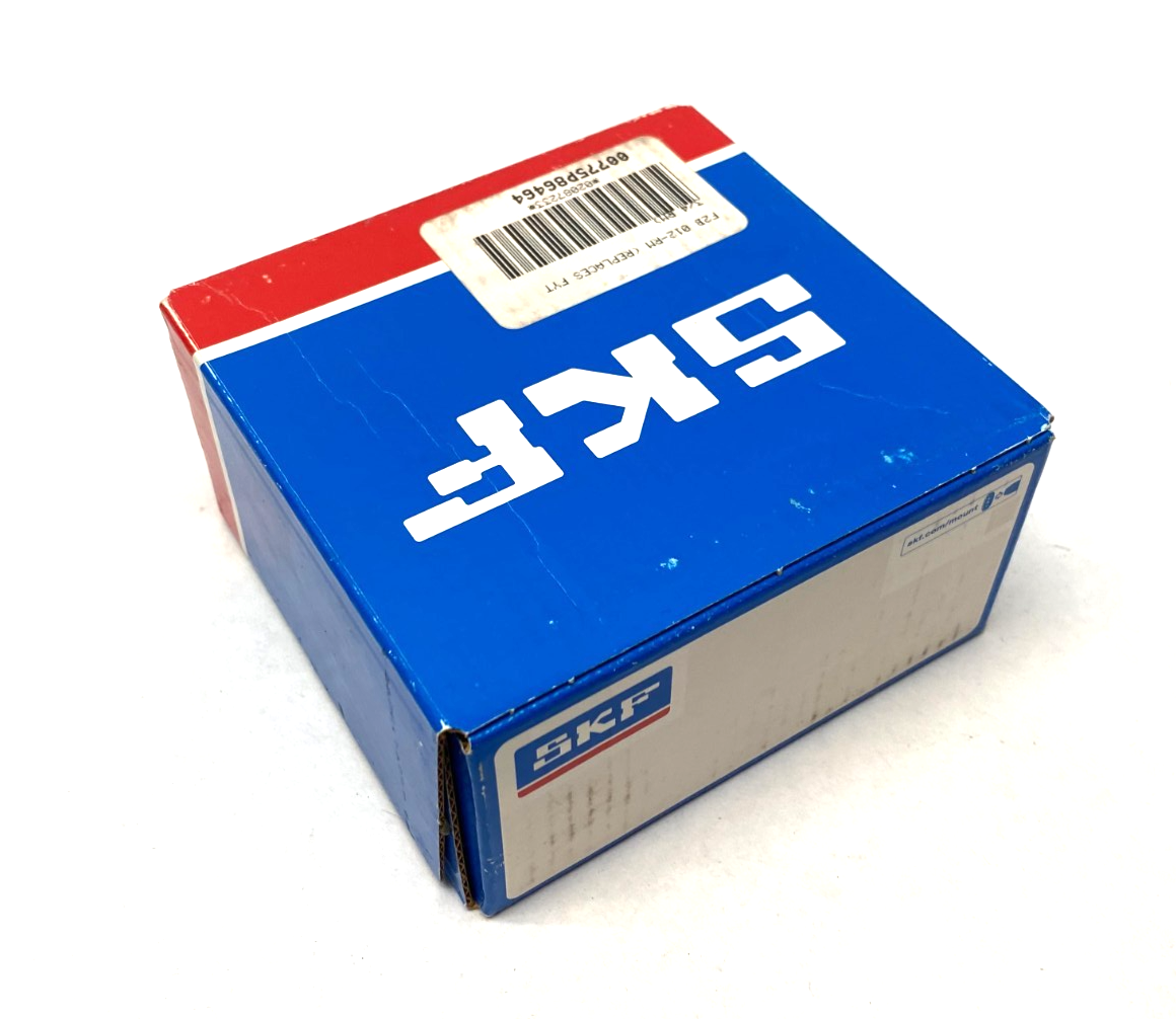 SKF F2B 012-RM Oval Flange Ball Bearing Unit 2-Bolt - Maverick Industrial Sales