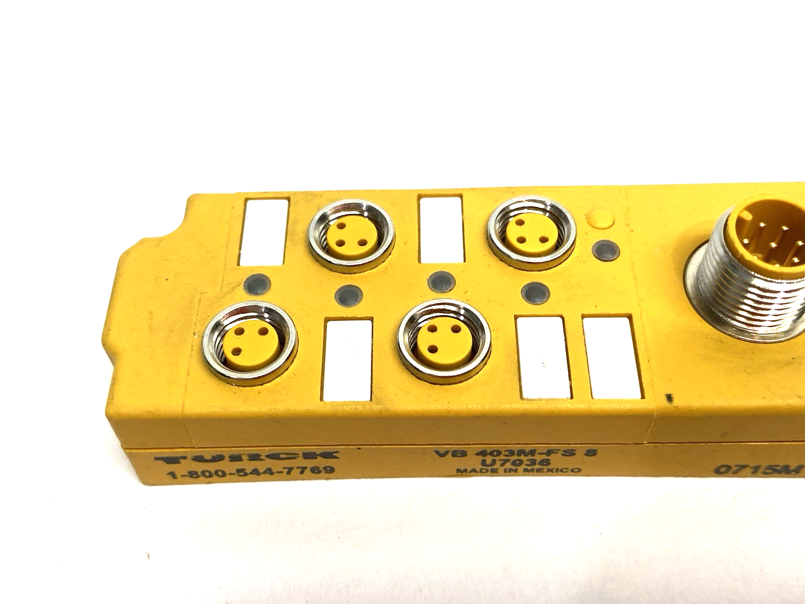 VB 403M-FS 8 | Turck multibox Sensor/Actuator Junction Box 4-Port U7036 - Used - Maverick Industrial Sales