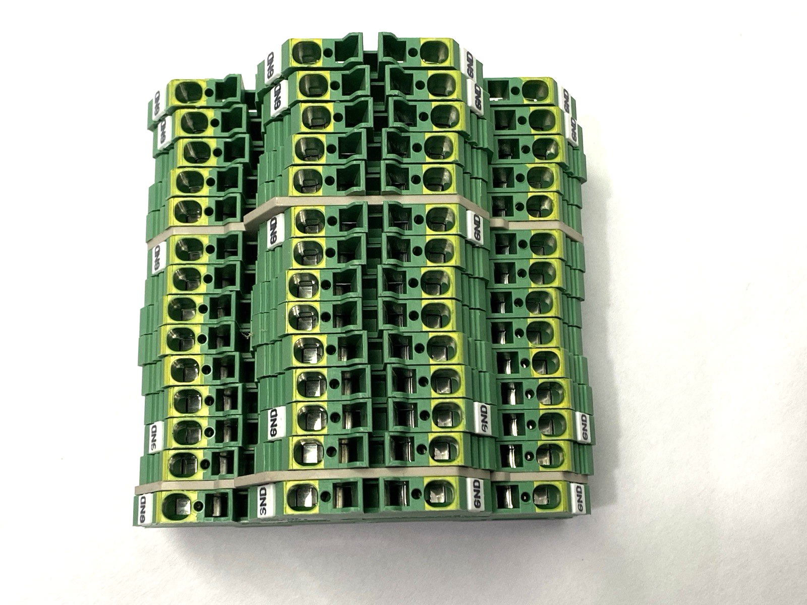 1690000000 | Weidmuller ZDK 2,5PE Double Level Terminal Block LOT OF 14 - Used - Maverick Industrial Sales