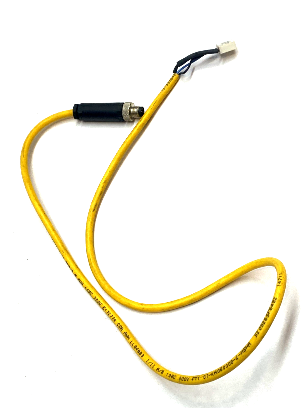 EE‑1003 | Omron Sensor Cable 1m w/ Harness 07‑KA080008‑2‑MSHA - Used - Maverick Industrial Sales