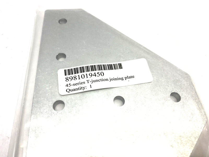 Bosch Rexroth 8981018450 T-Junction Joining Plate 45 Series 7-Hole - Maverick Industrial Sales