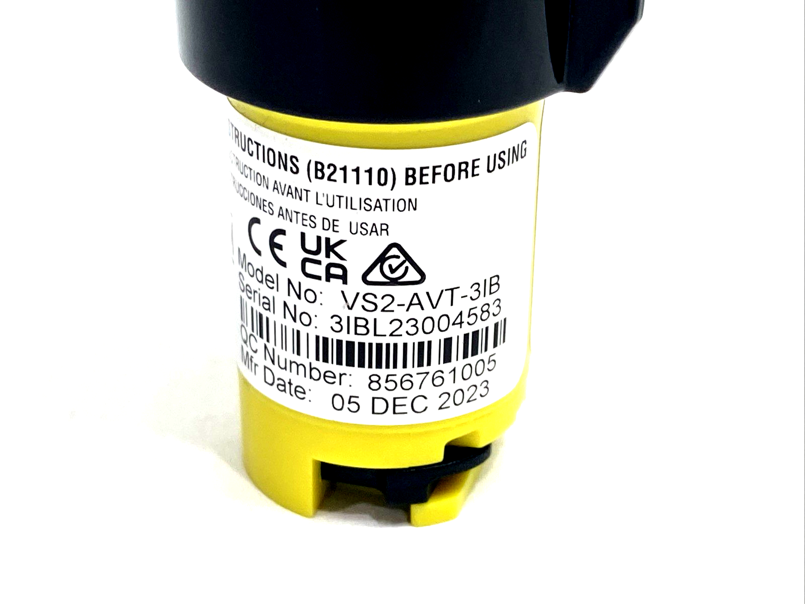 VS2-AVT-3IB | Panduit Verisafe 2.0 AVT Battery Version Indicator - New – Open box - Maverick Industrial Sales