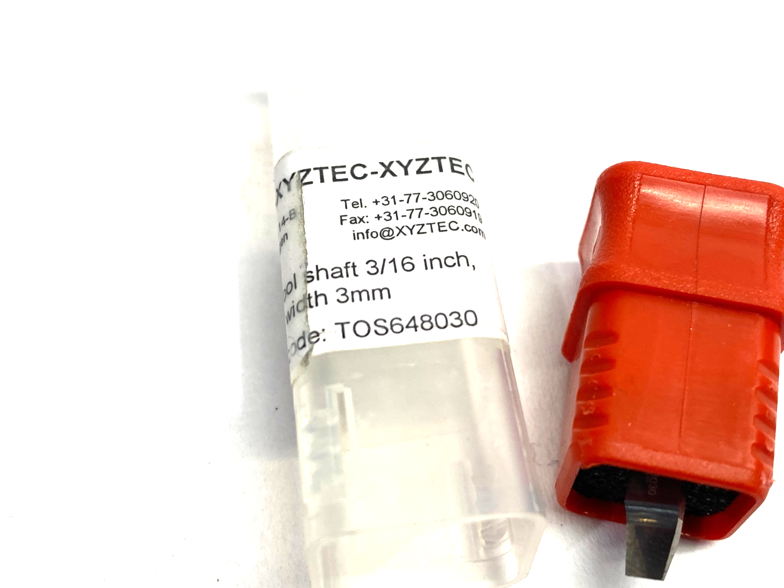 TOS648030 | xyztec Shear Tool, Shaft 3/16", Width 3mm - New - Maverick Industrial Sales