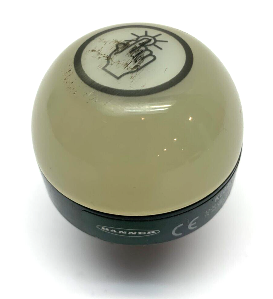Banner K50APTGRYF2Q Touch Sensor Light Up Push Button 12-30VDC 75ma Max - Maverick Industrial Sales