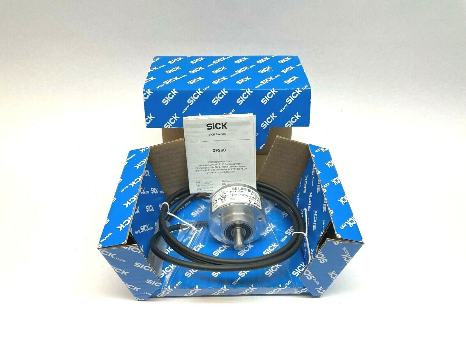 Sick DFS60B-S4CK10000 Incremental Encoder, 1037166 - Maverick Industrial Sales