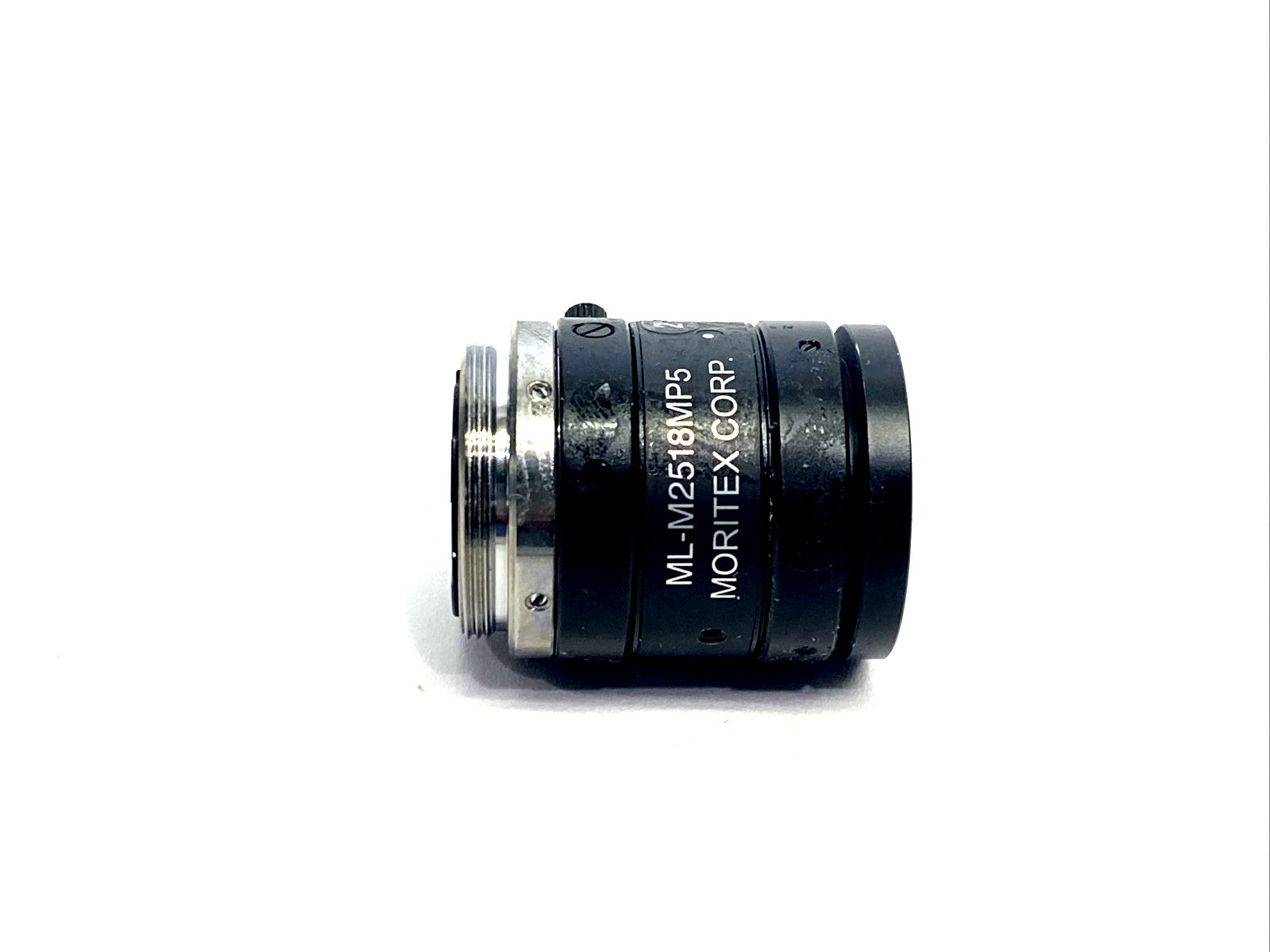 ML-M2518MP5 | Moritex CCTV Camera Lens, C-Mount, Focal Length 25mm, F 1.8-16 - Used - Maverick Industrial Sales