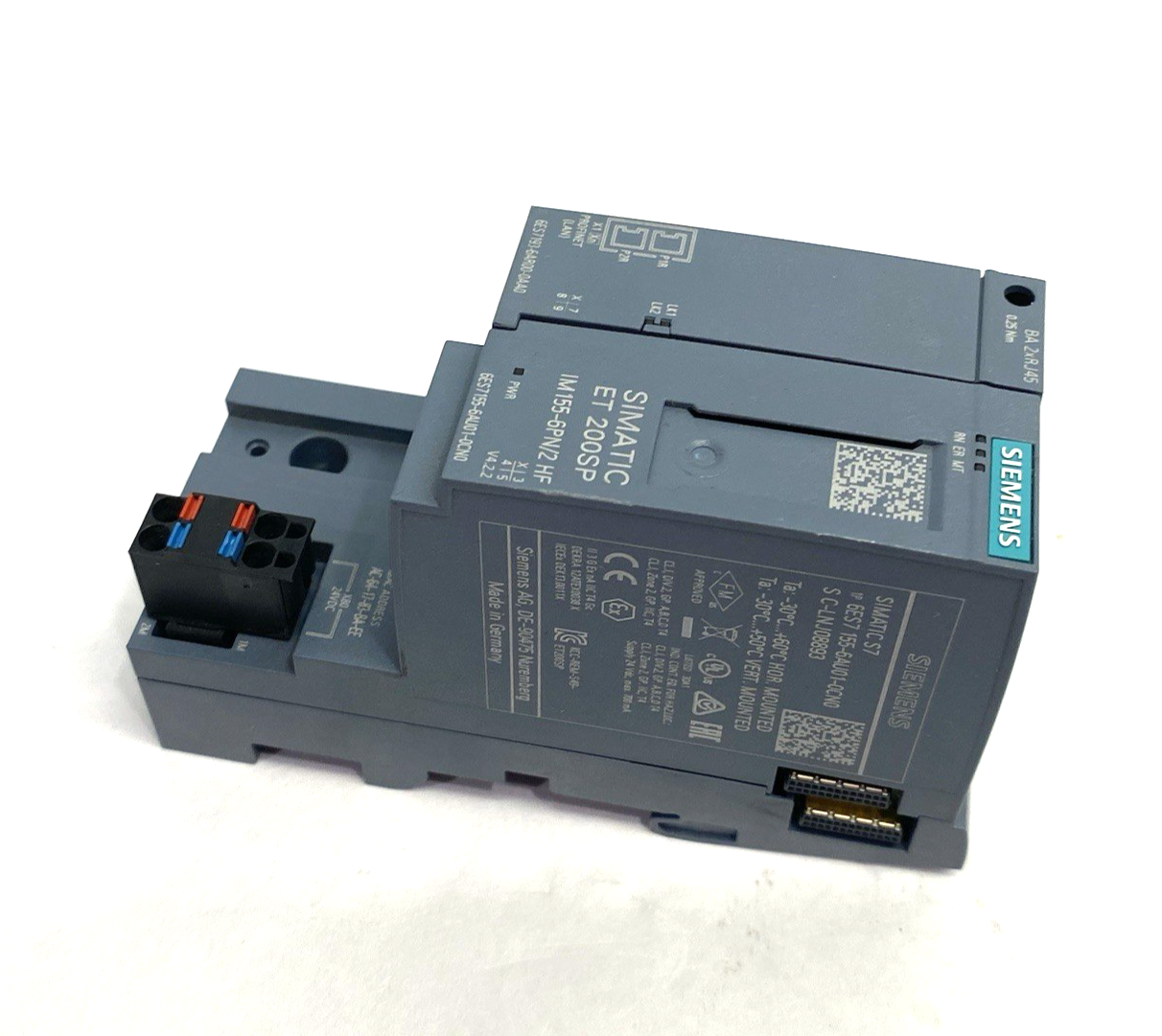 6ES7155-6AU01-0CN0 | Siemens SIMATIC ET 200SP 2-Port Interface Module IM 155-6PN/2 - Used - Maverick Industrial Sales