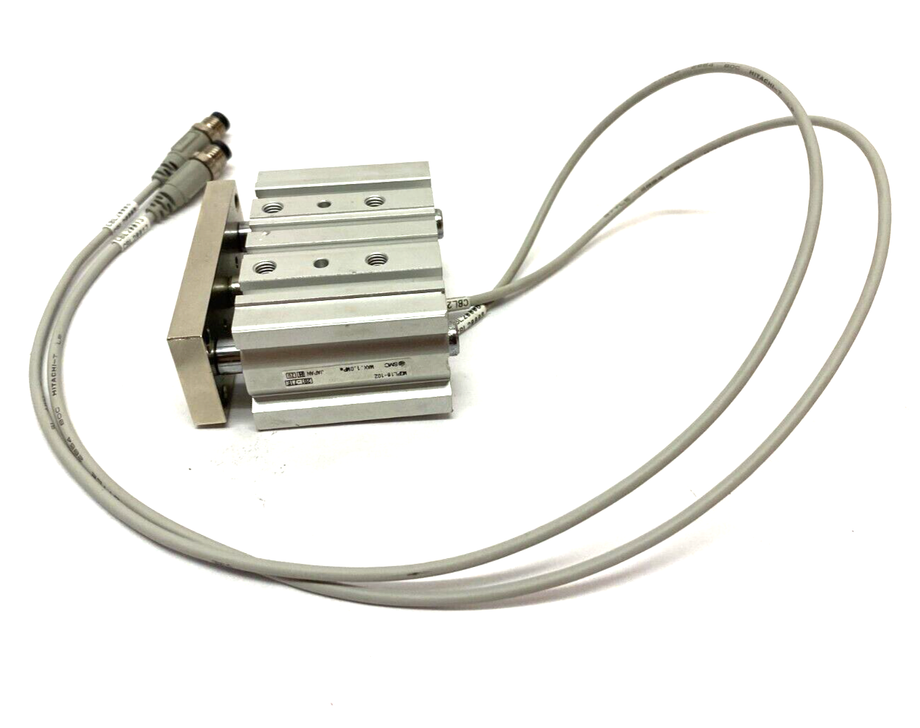 SMC MGPL16-10Z Compact Guided Air Cylinder 1.0MPa Max w/ Auto Switches - Maverick Industrial Sales
