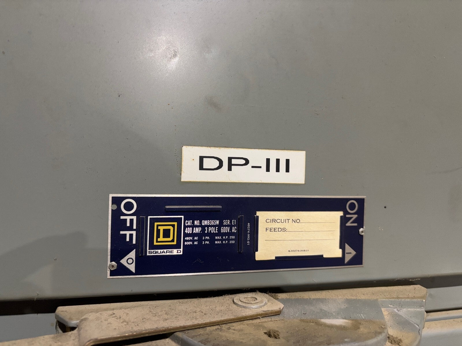 Square D QED 2 Power Style Switchboard 3000A, (3) QMB364W (3) QMB365W - Maverick Industrial Sales