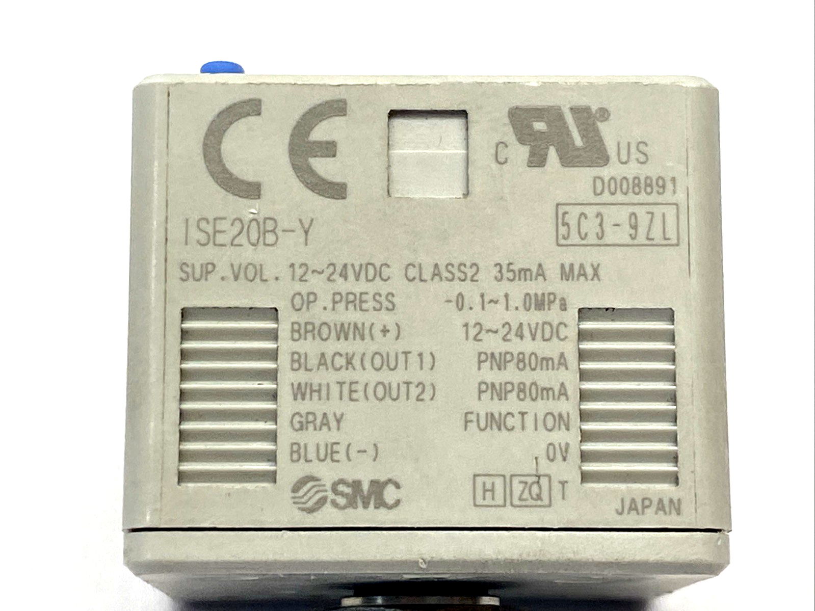 SMC ISE20B-Y-N01 Digital Pressure Switch 1/8" NPT - Maverick Industrial Sales