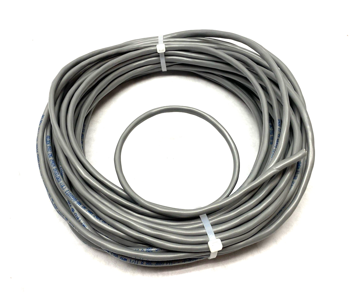 9502 060 | Belden 9502 RS-232, #24-2pr, SR-PVC, O/A Foil, PVC Jkt, CMG, 75Ω ABOUT 60 FEET - New – Open box - Maverick Industrial Sales
