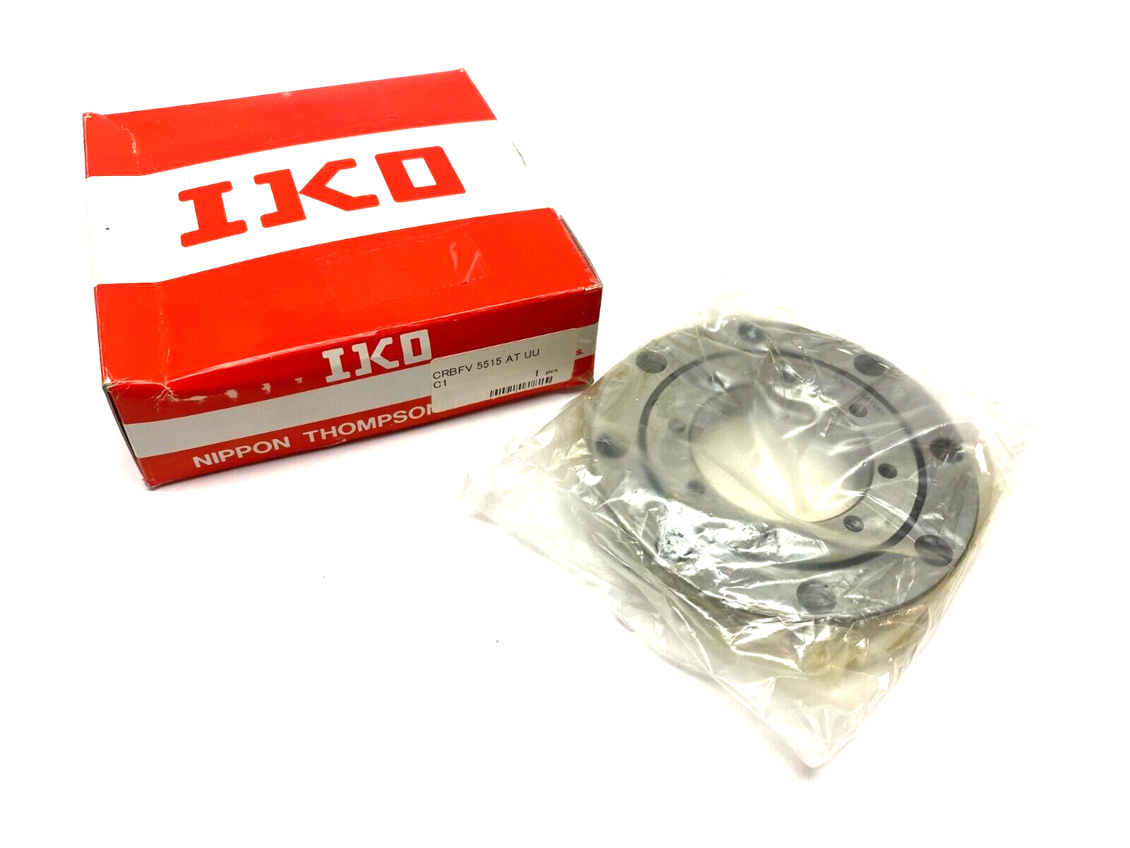 IKO CRBFV 5515 AT UU C1 Radial Crossed Roller Bearing Single-Row, 55 ID, 120 OD - Maverick Industrial Sales