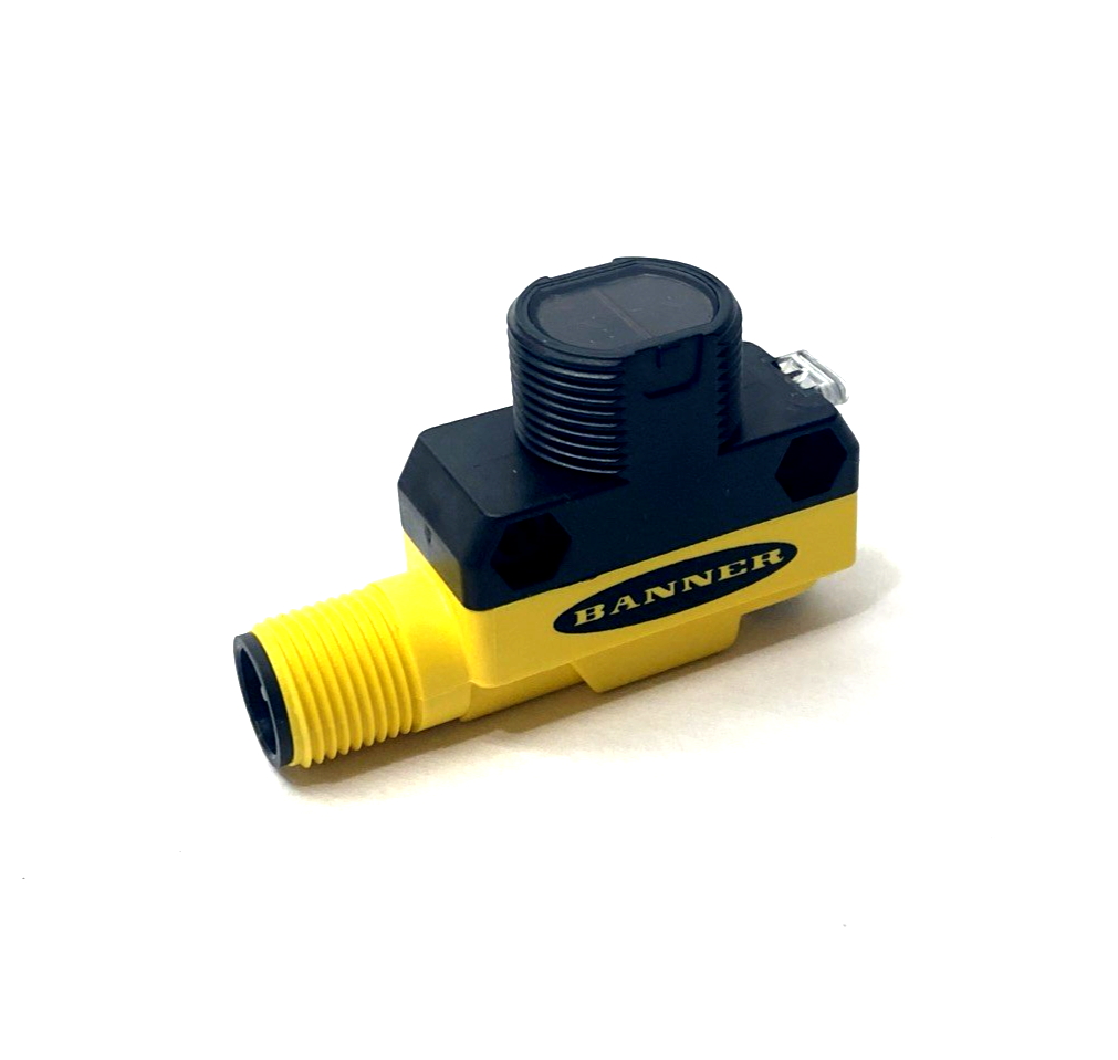 Banner QS18VP6LPQ8 Photoelectric Sensor, Polarized Retroreflective, M12, 66452 - Maverick Industrial Sales