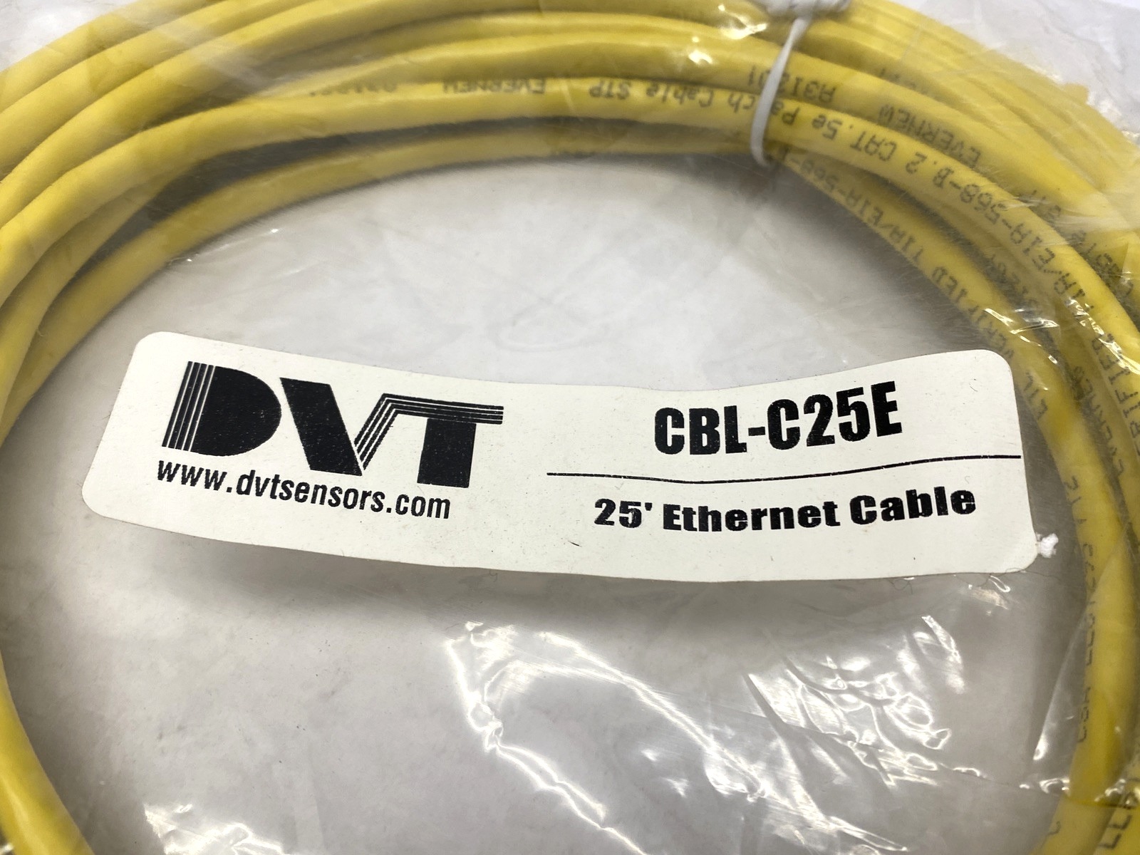 DVT CBL-C25E Ethernet Cable 25' - Maverick Industrial Sales