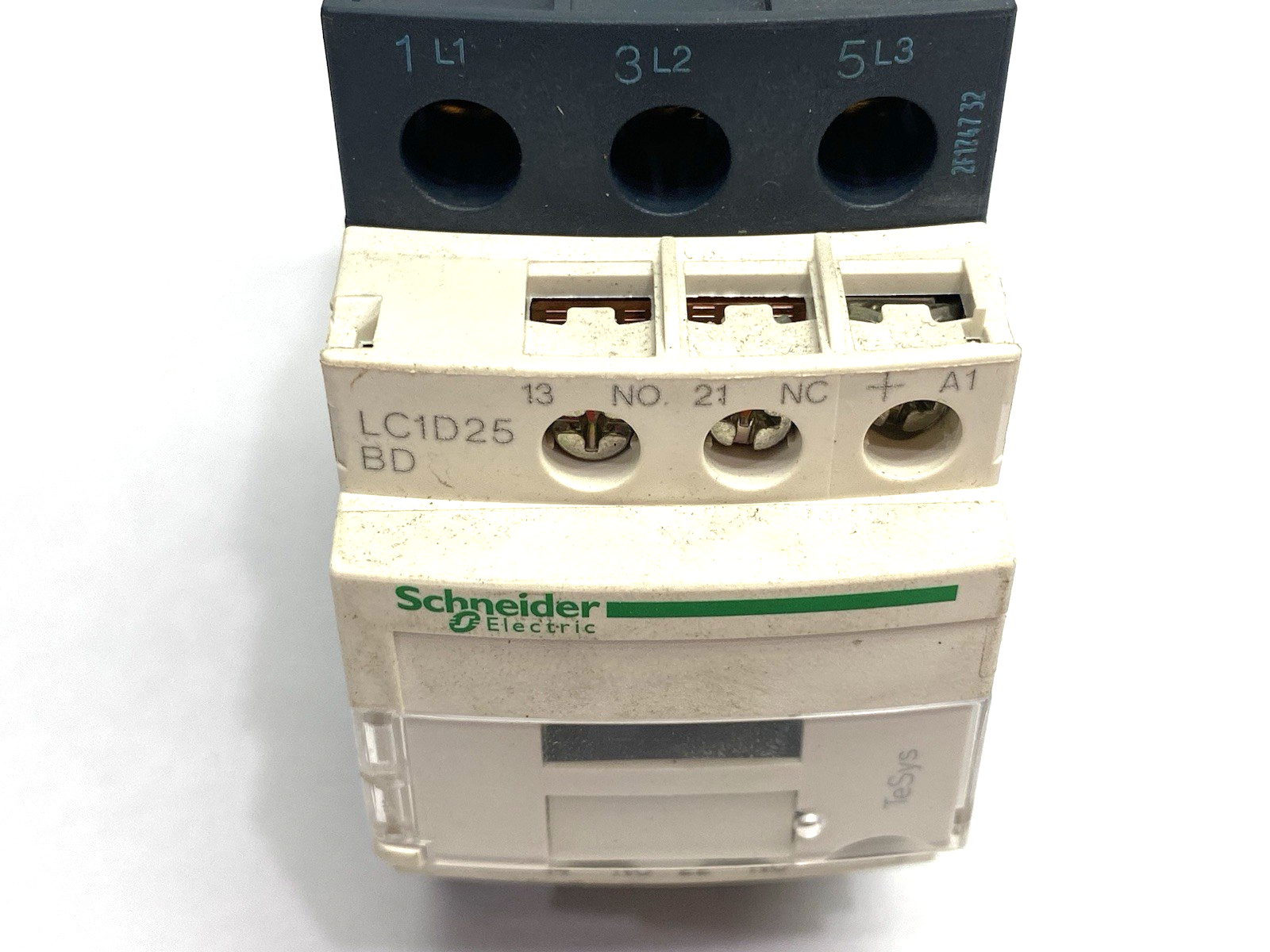 Schneider Electric LC1D25BD IEC Contactor, TeSys Deca, Nonreversing, 25A - Maverick Industrial Sales